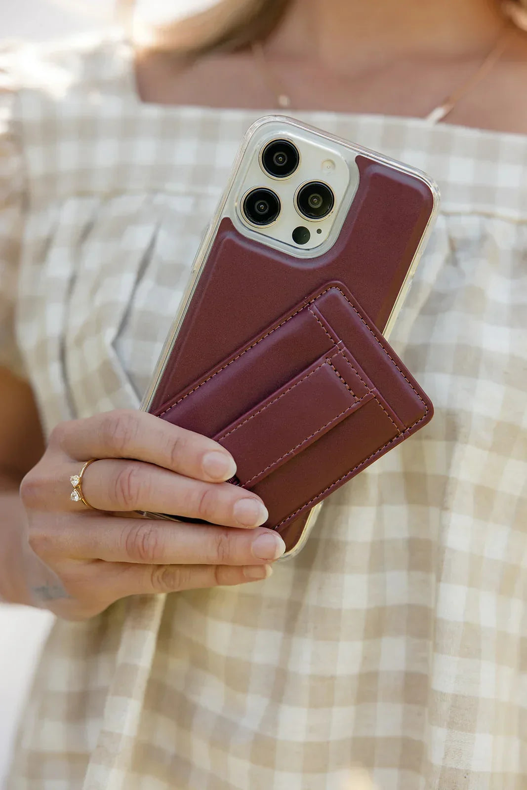 Merlot Truffle Magnetic Wallet