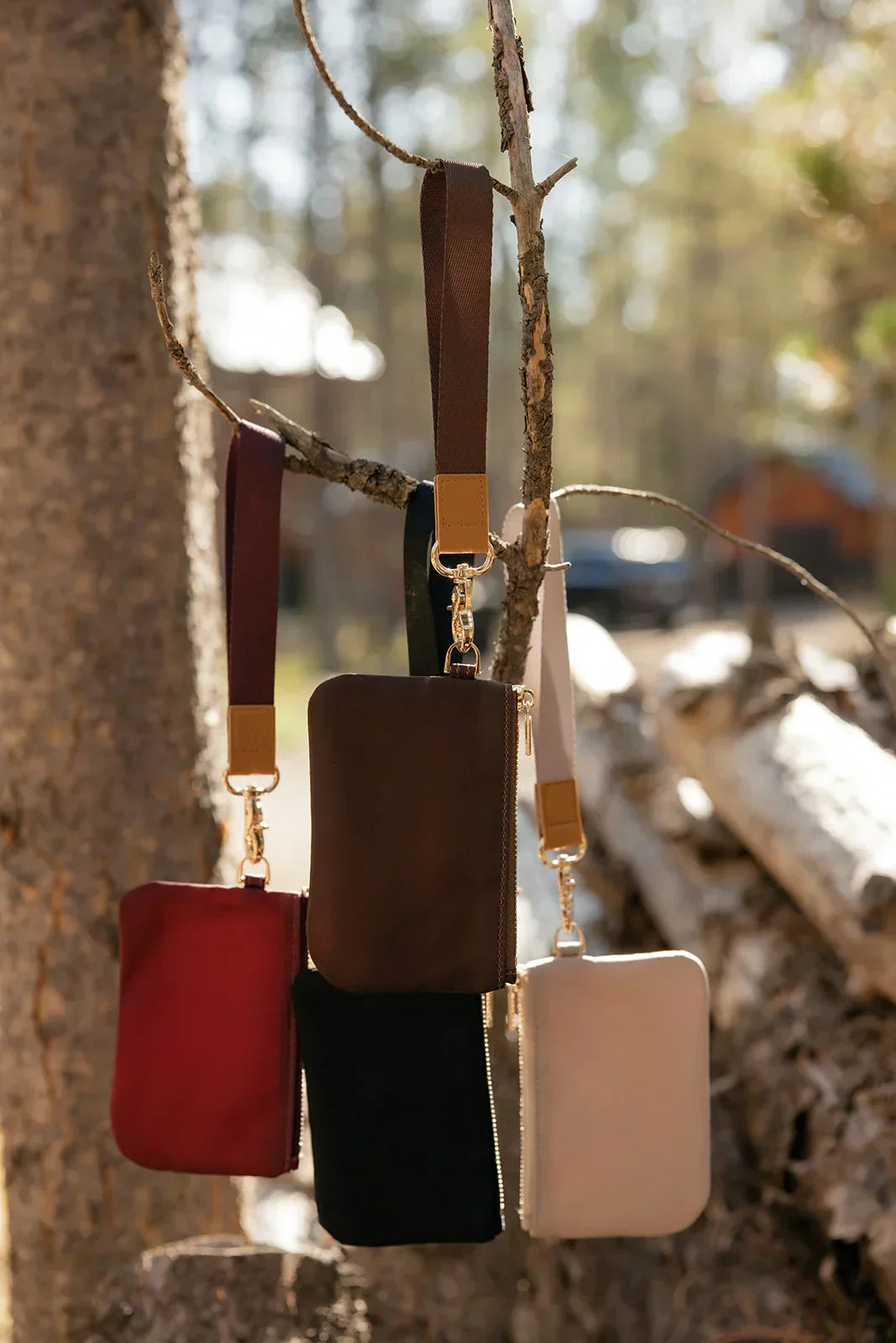 Dark Chocolate Zipper Pouch