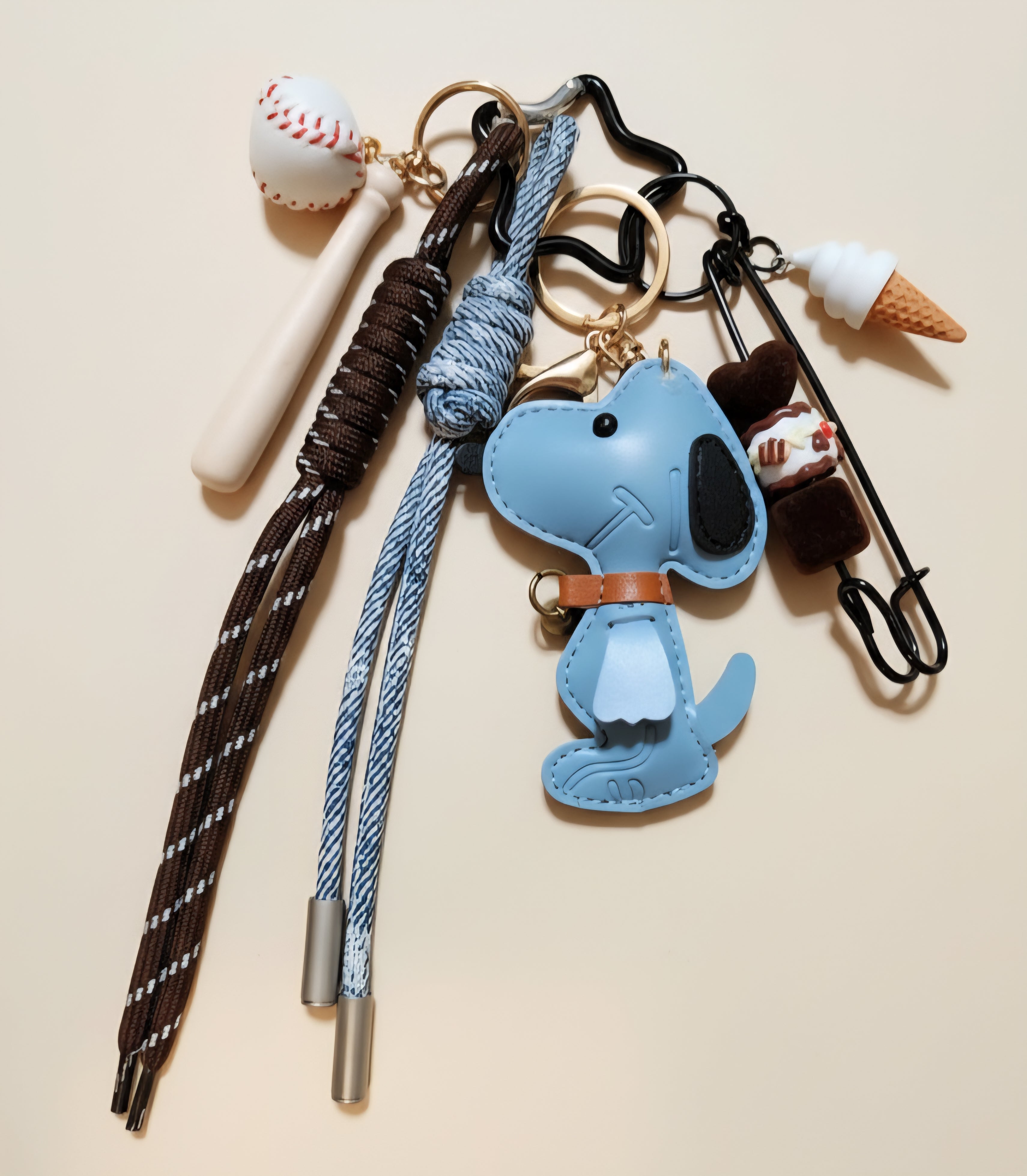 Blue Dog's Sweet Play Bag Charm