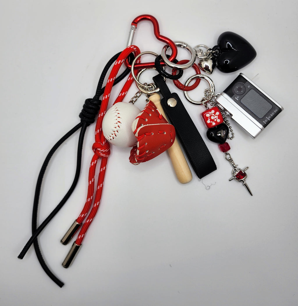 Eclectic Vibe Keychain / Bag Charm