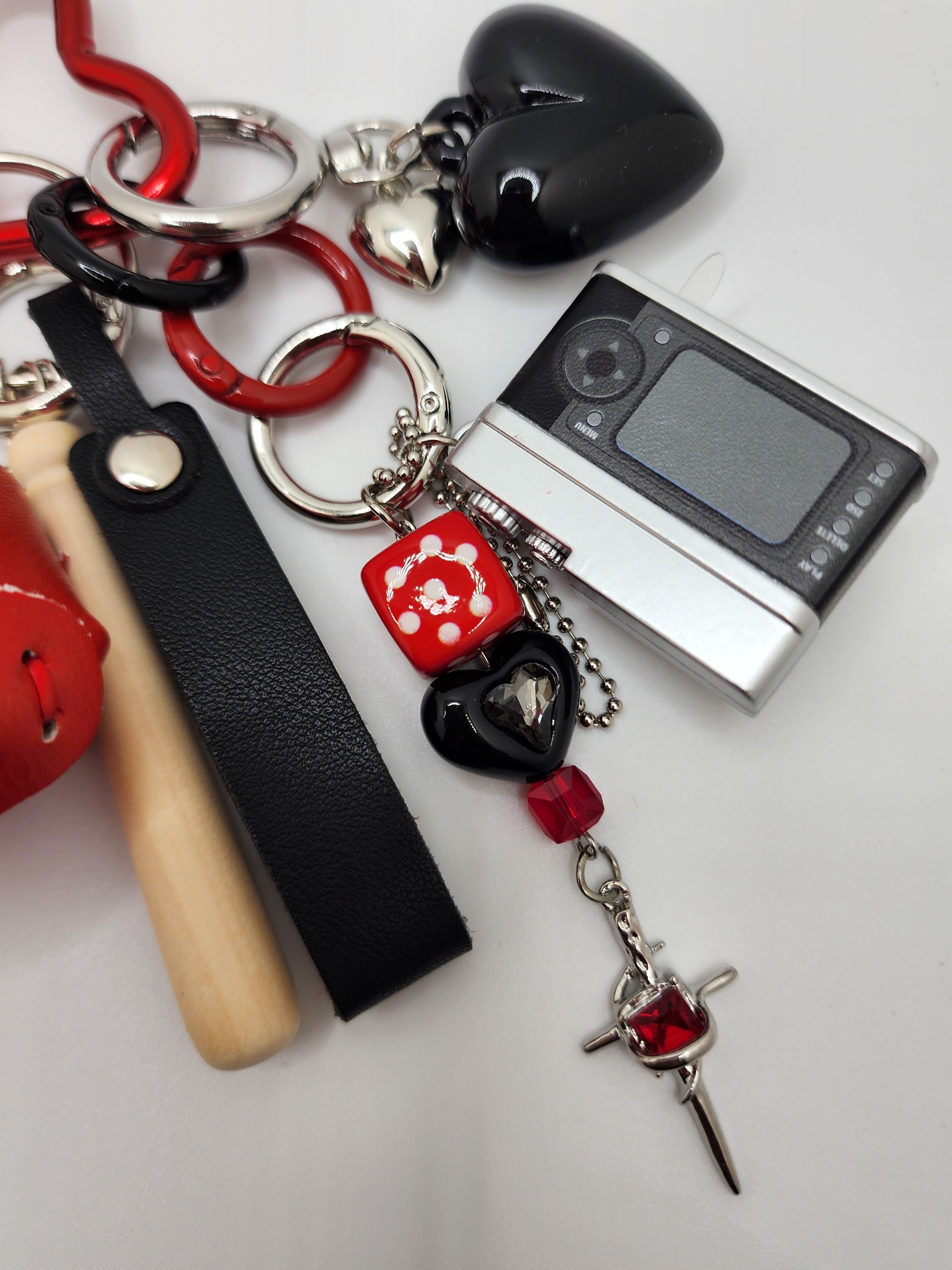 Eclectic Vibe Keychain / Bag Charm