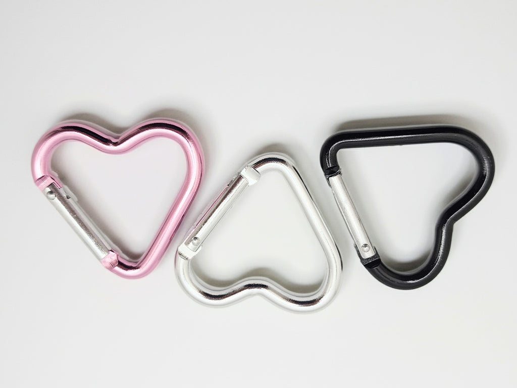 Shaped Carabiners (Hearts & Stars)