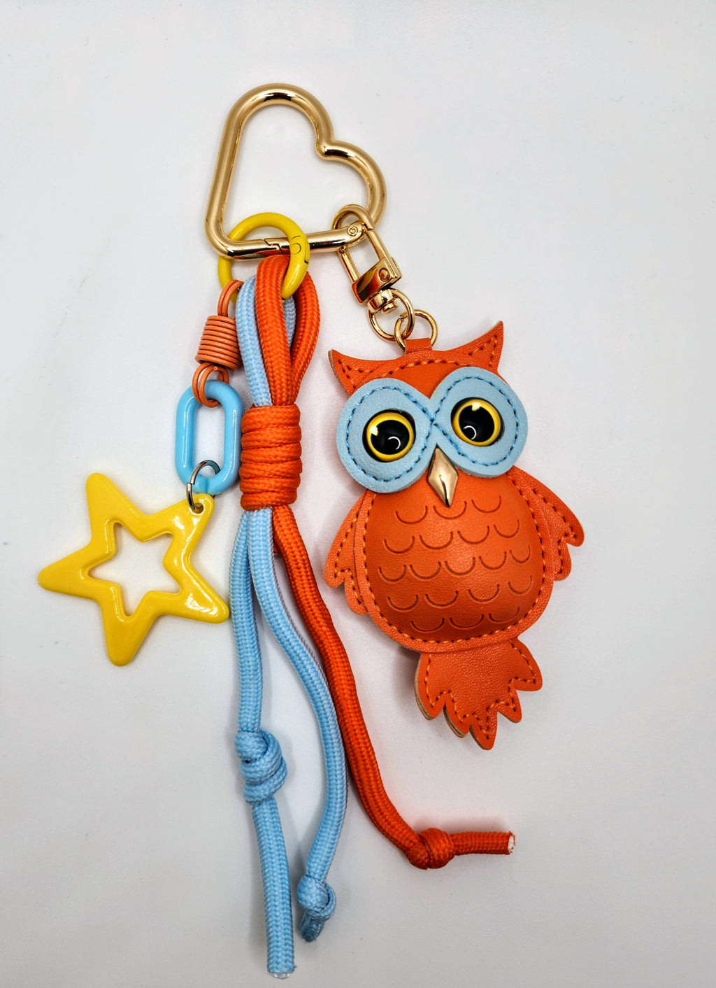 Wise & Whimsical Owl Keychain Charm