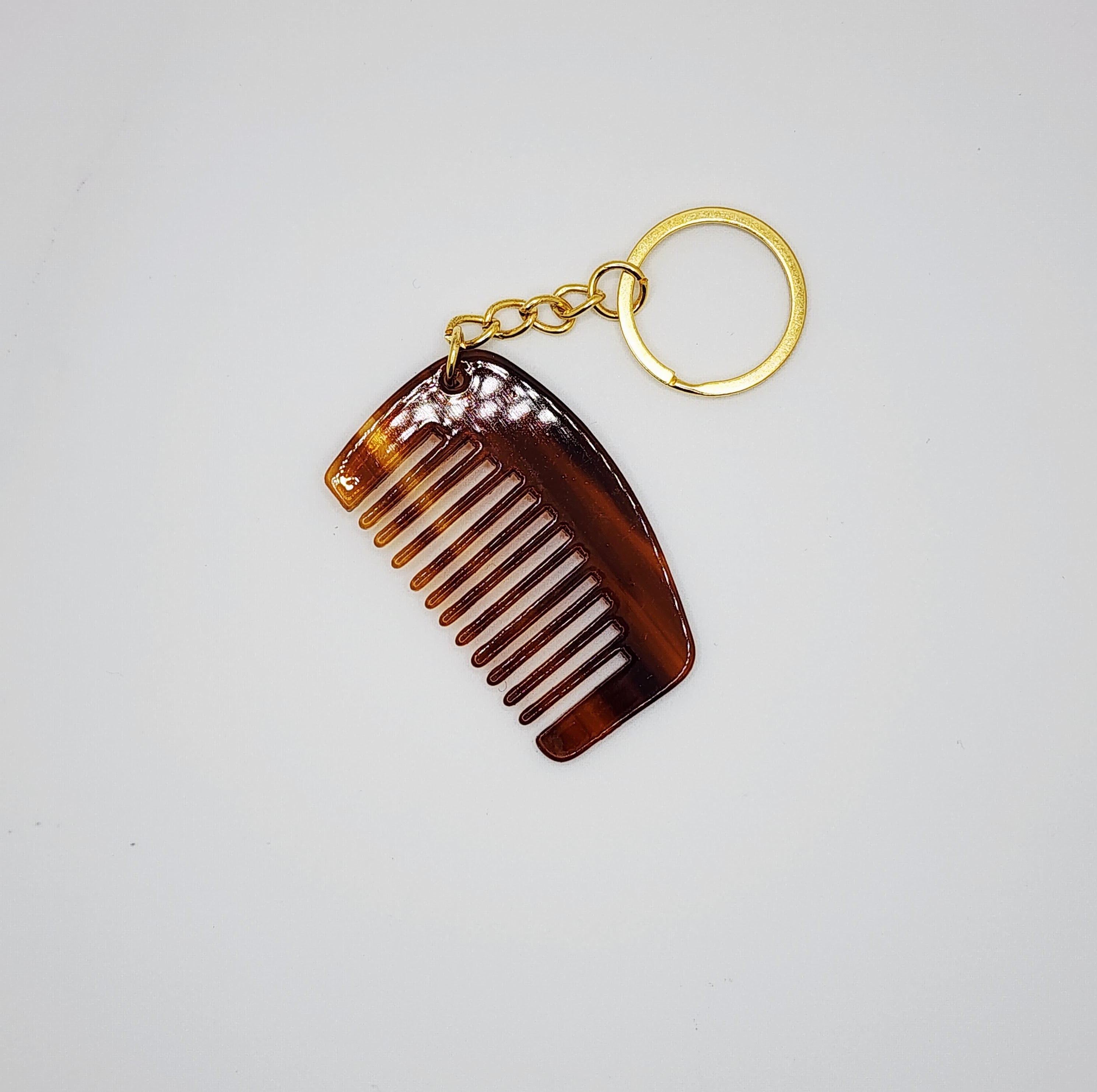 Mini Keychain Hair Comb