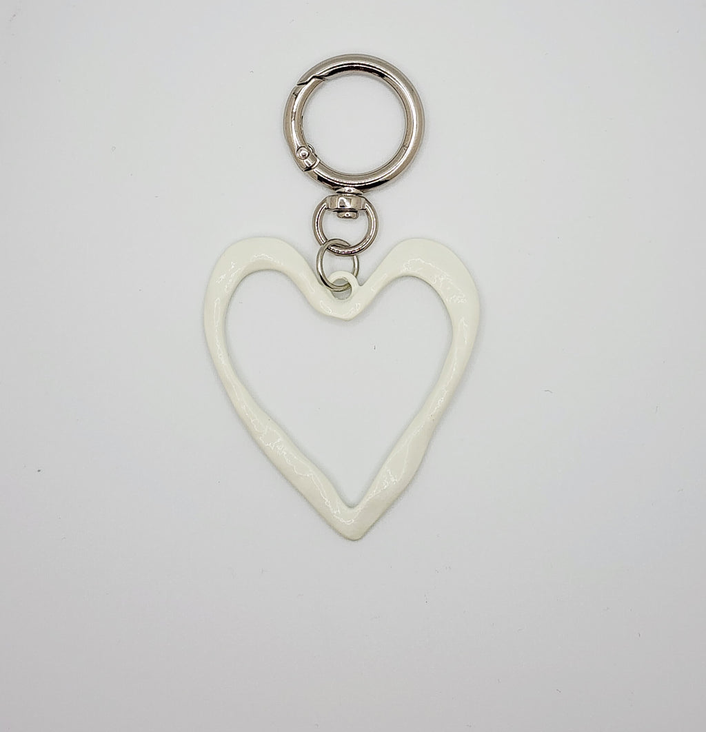 Rugged Heart Keychain