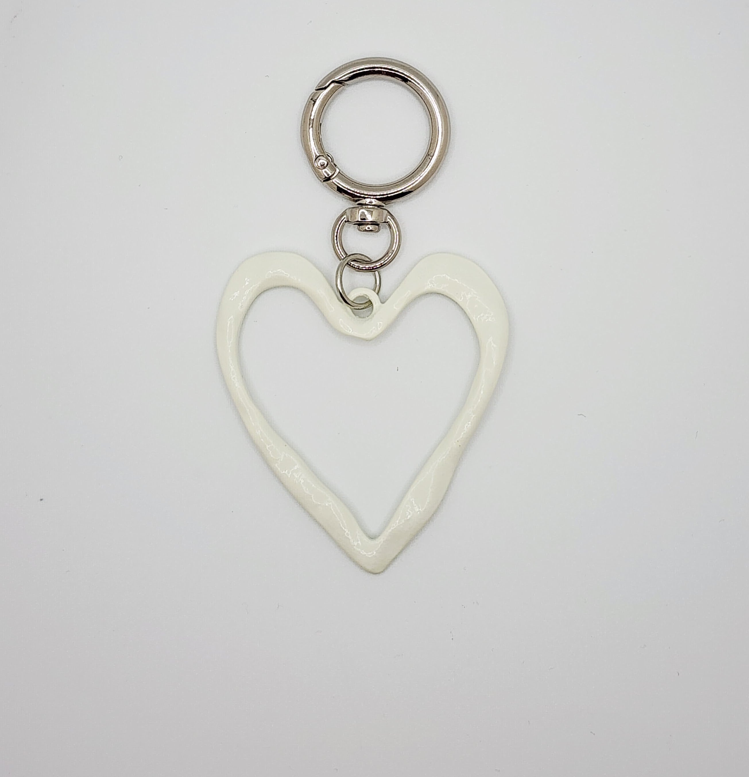Rugged Heart Keychain
