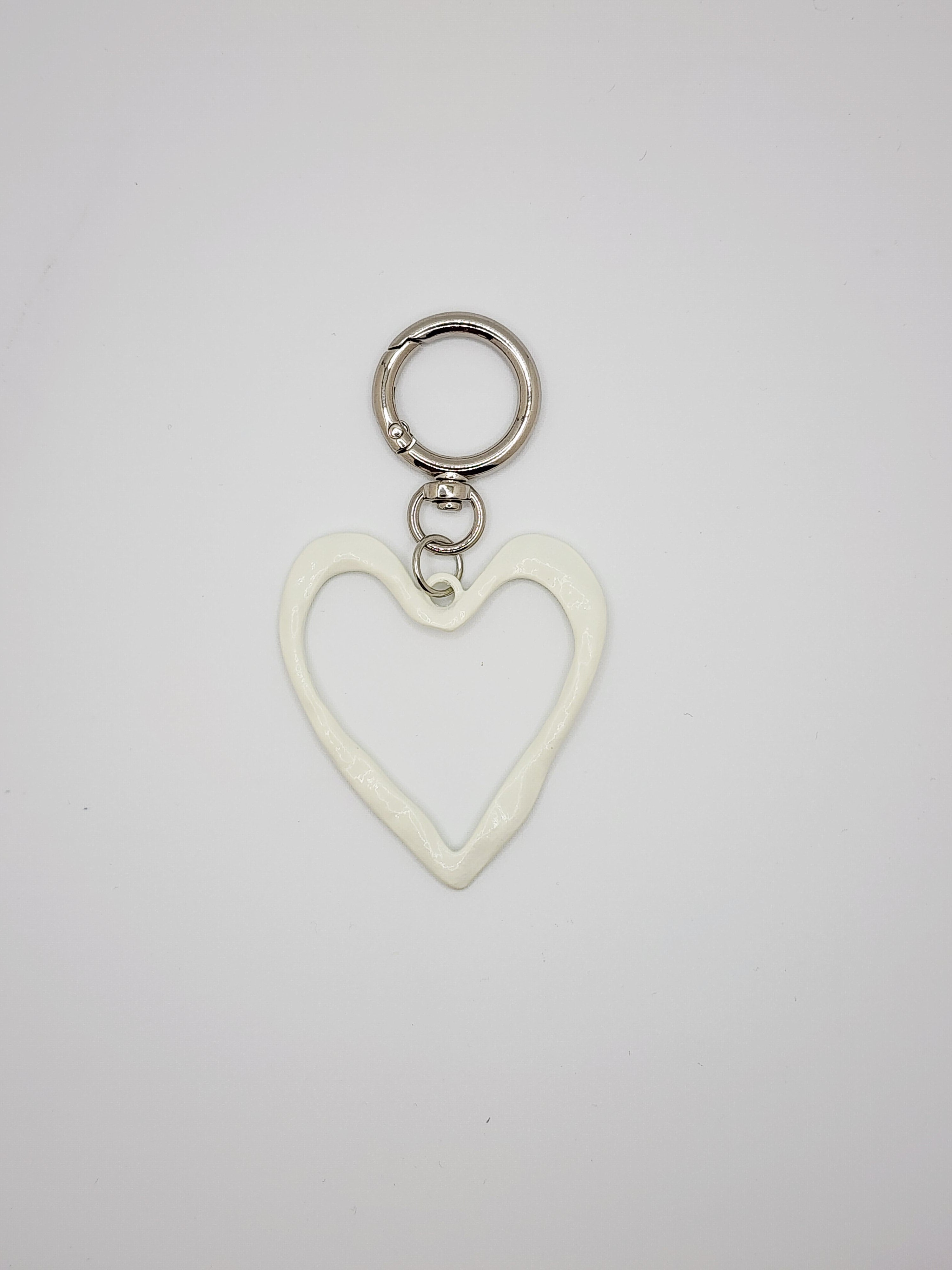 Rugged Heart Keychain
