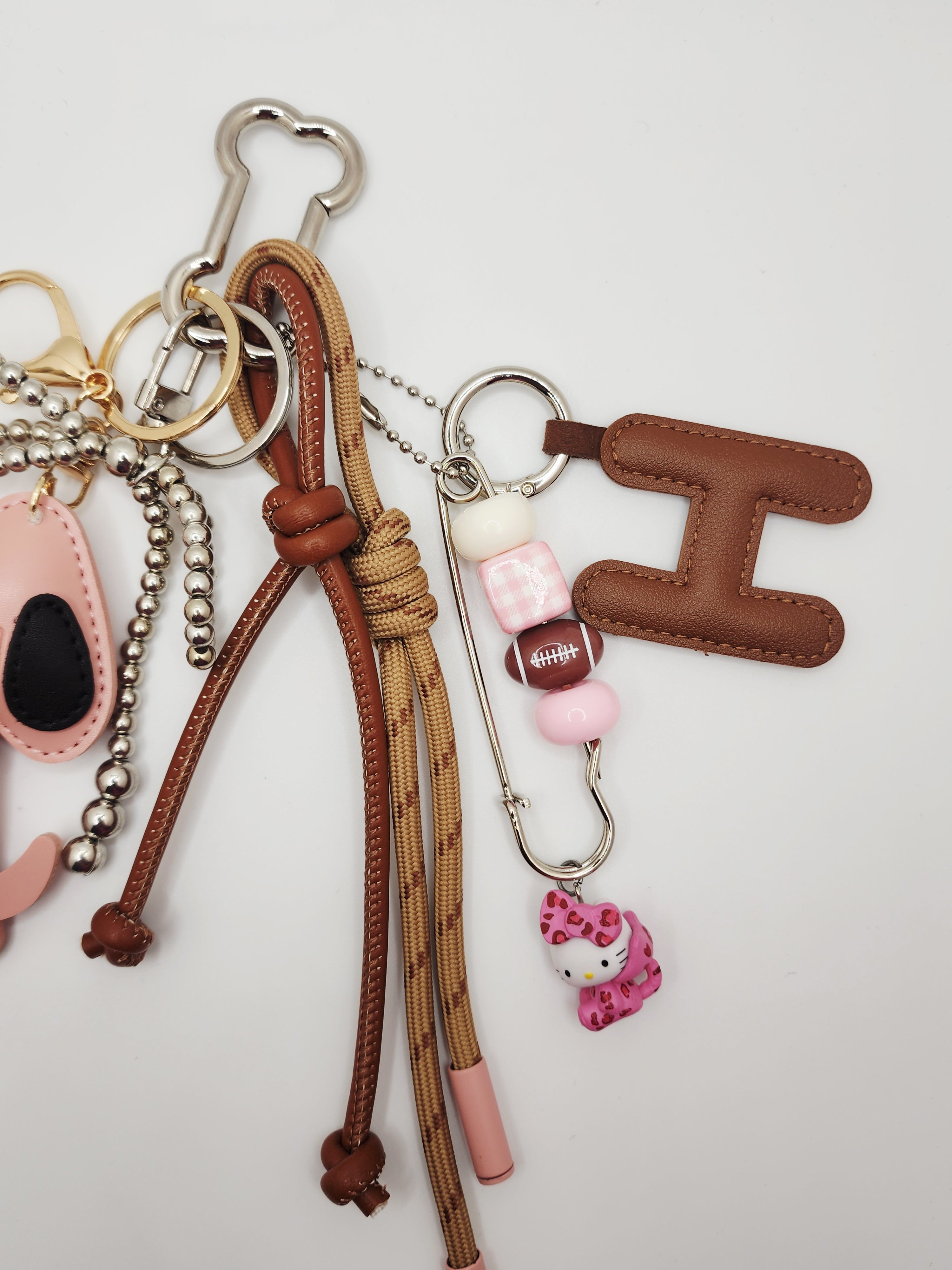 The "Pink Sport" Curated Bag Charm