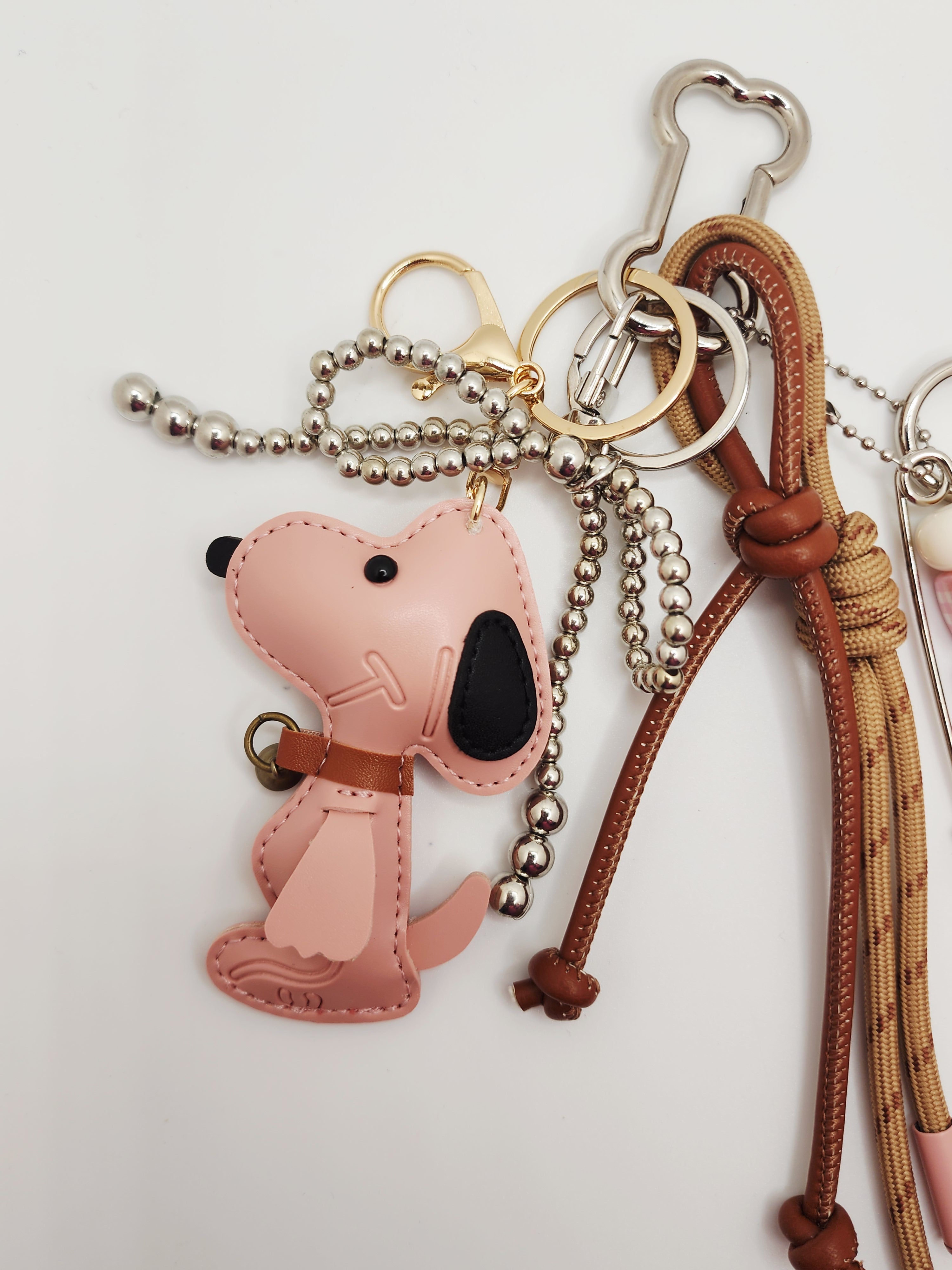 The "Pink Sport" Curated Bag Charm