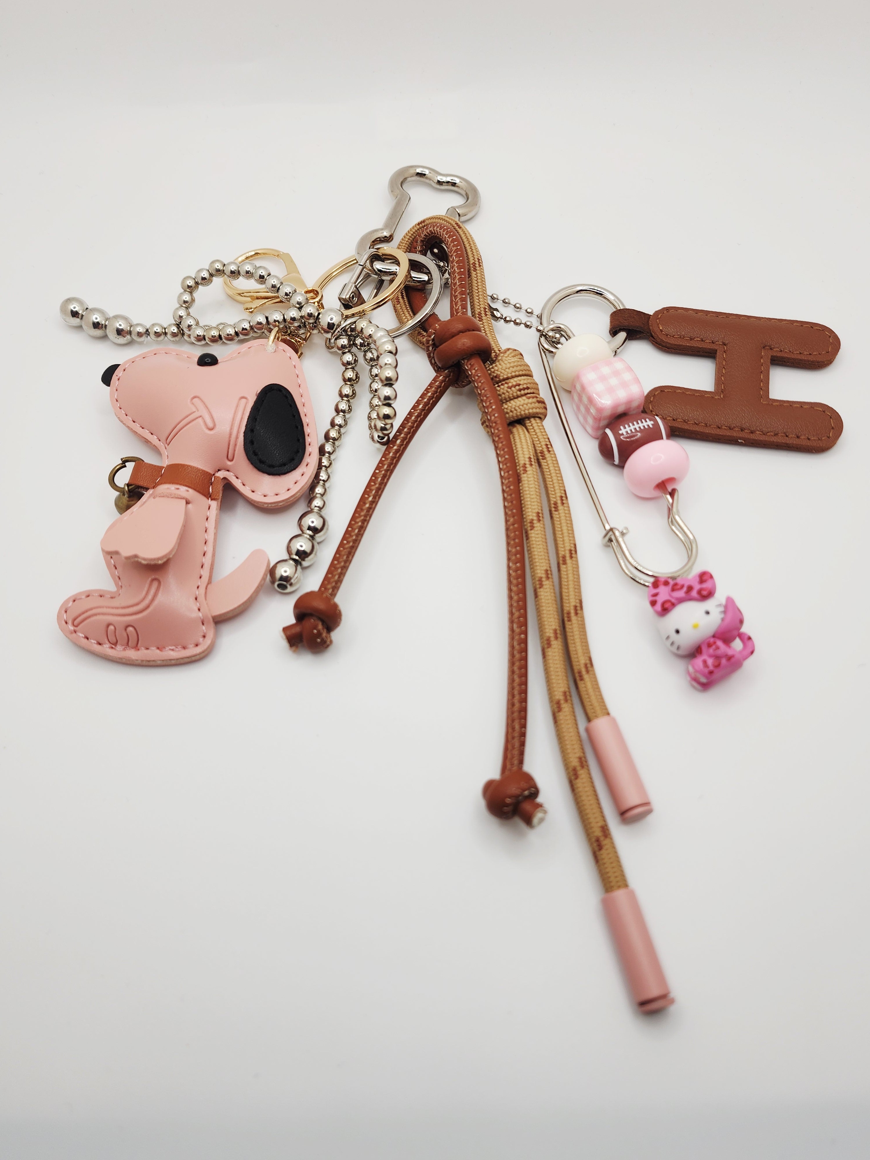 The "Pink Sport" Curated Bag Charm