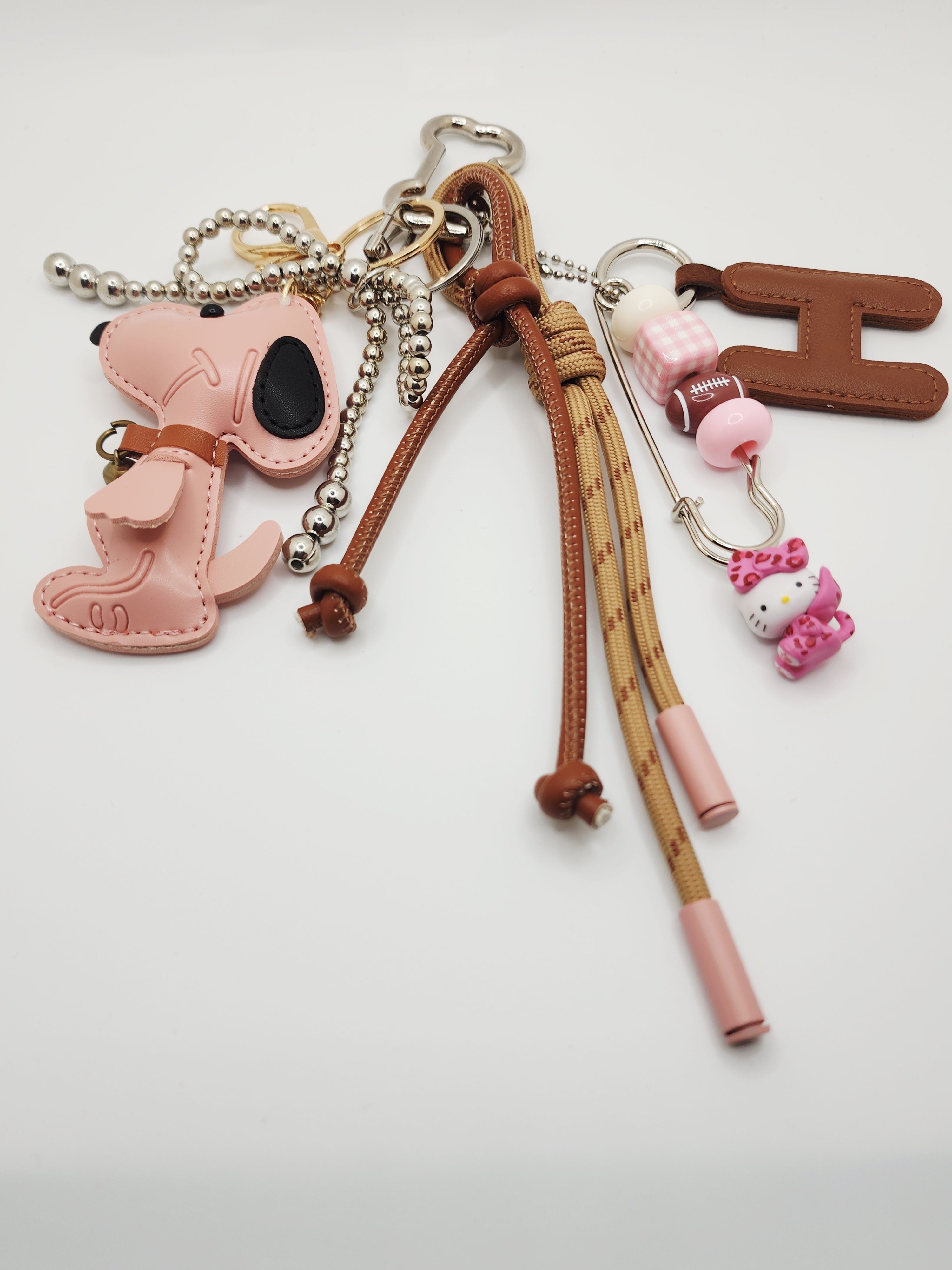The "Pink Sport" Curated Bag Charm