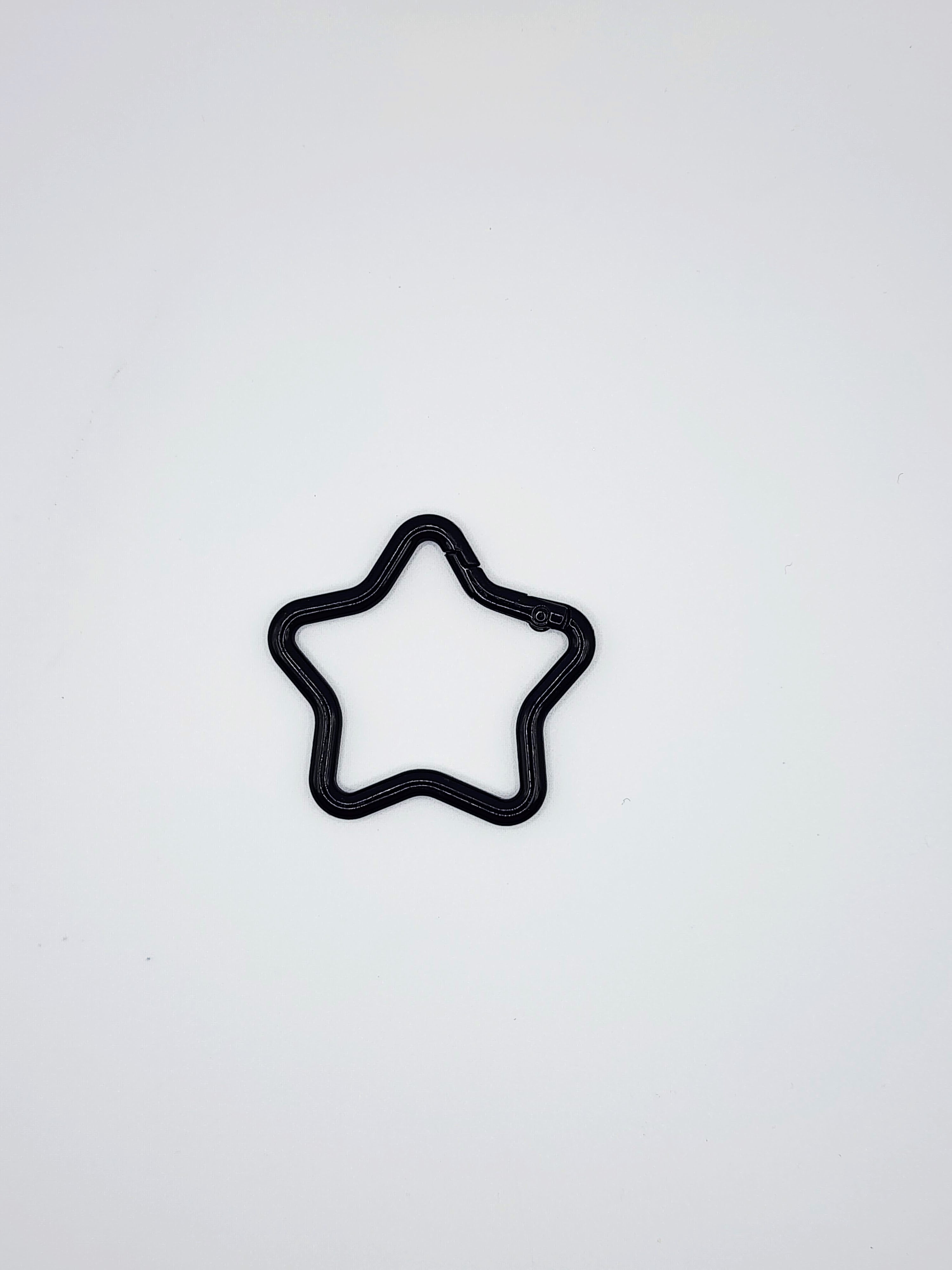 Shaped Carabiners (Hearts & Stars)