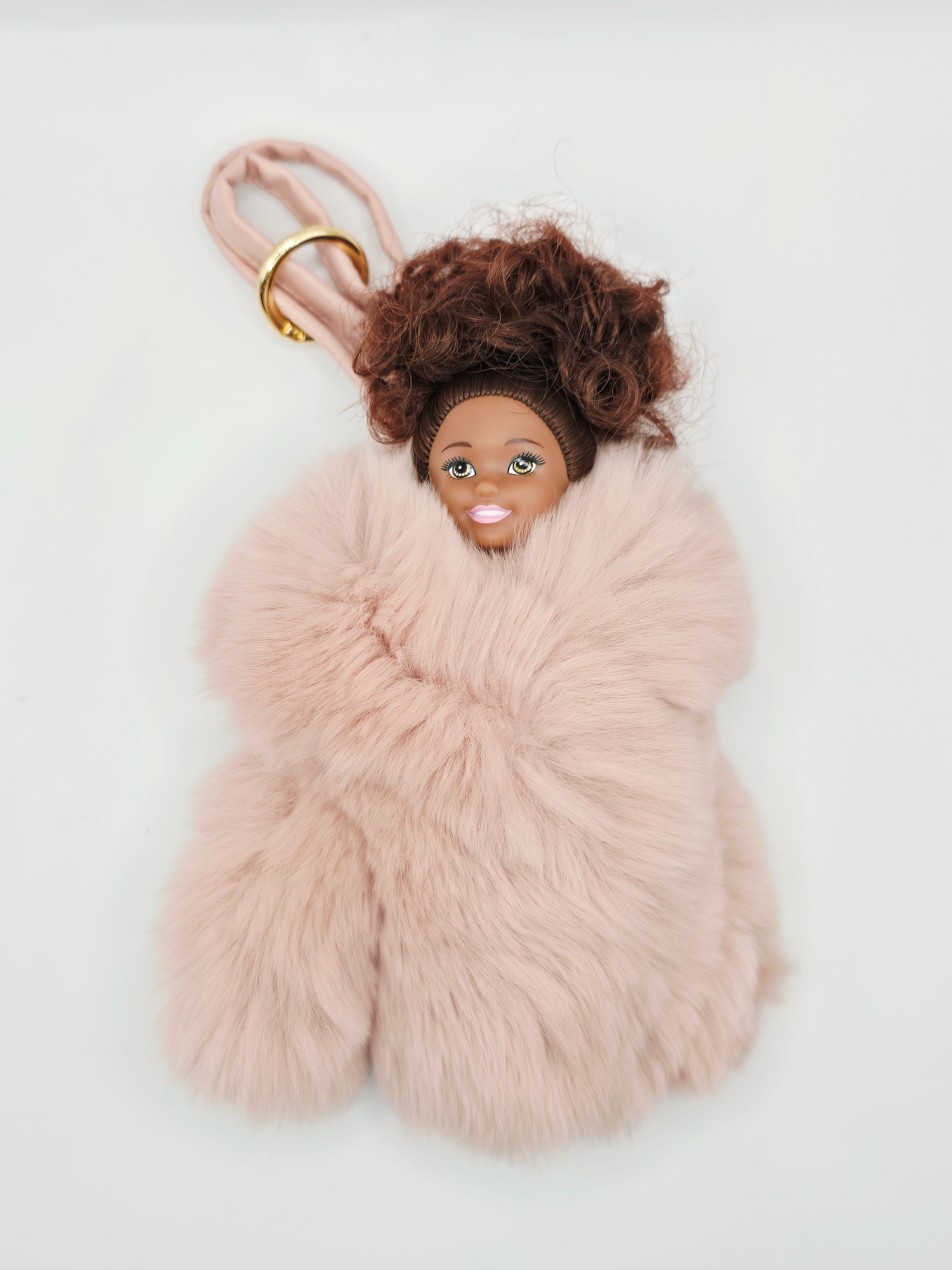 Kelli Dolls: Luxury Collectible Doll Bag Charm - Blush