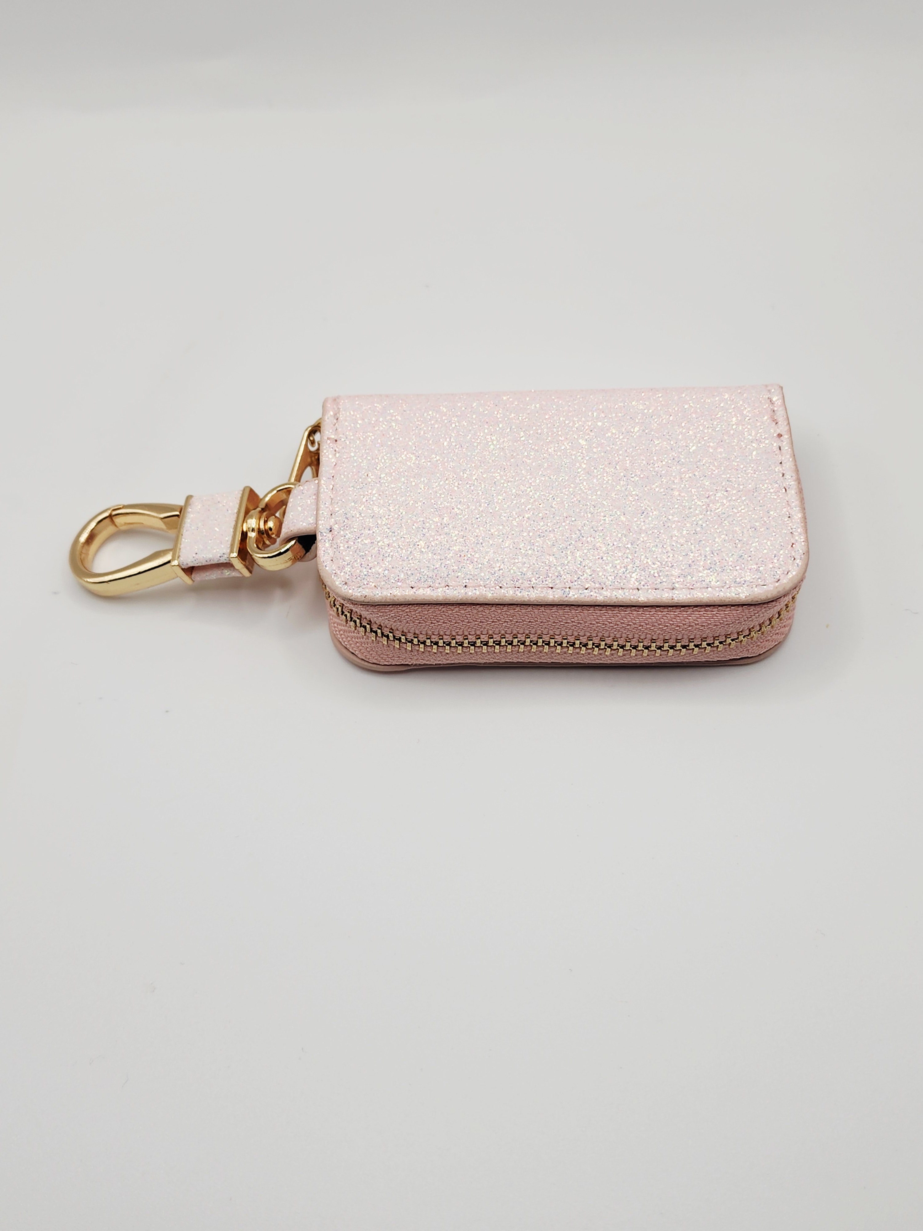 Sparkling Zippered Key Holder