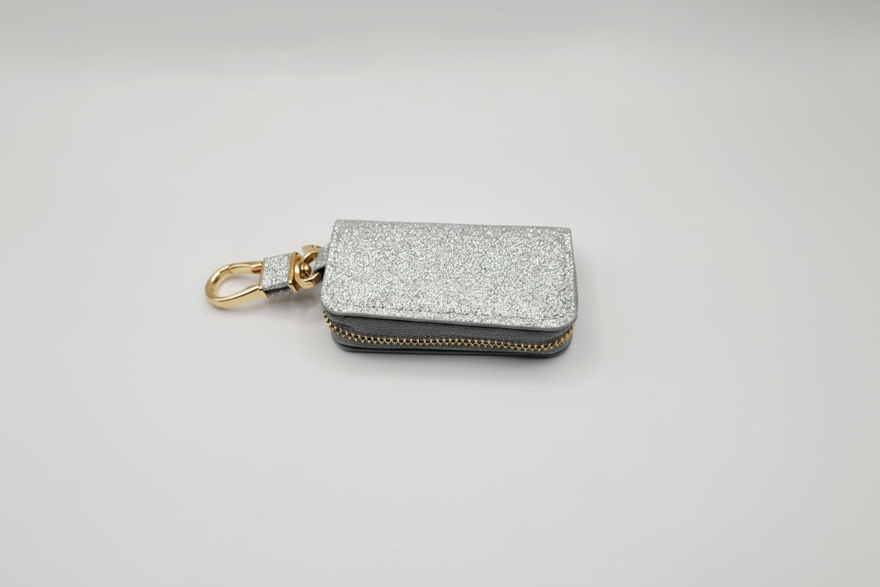 Sparkling Zippered Key Holder