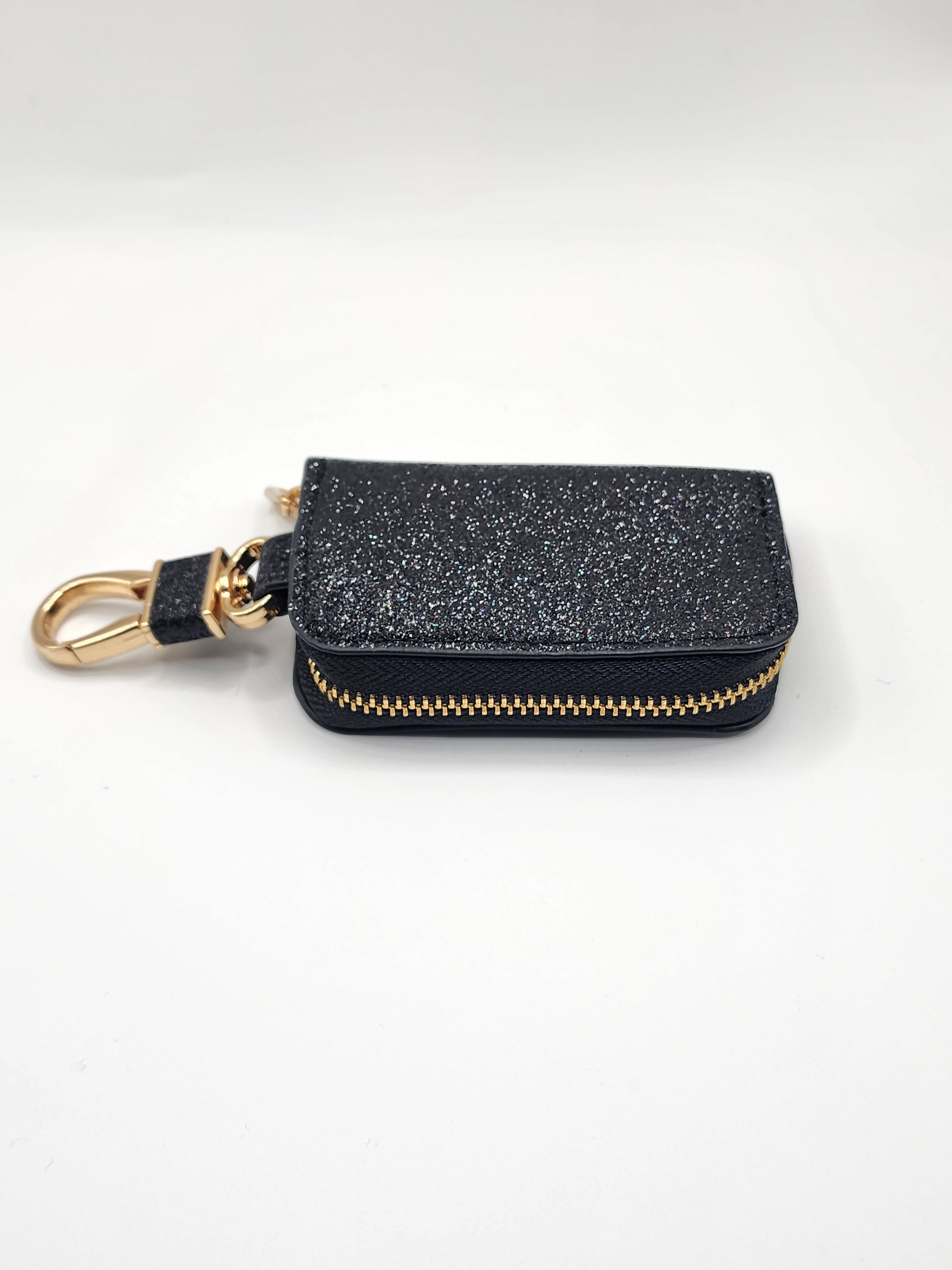 Sparkling Zippered Key Holder