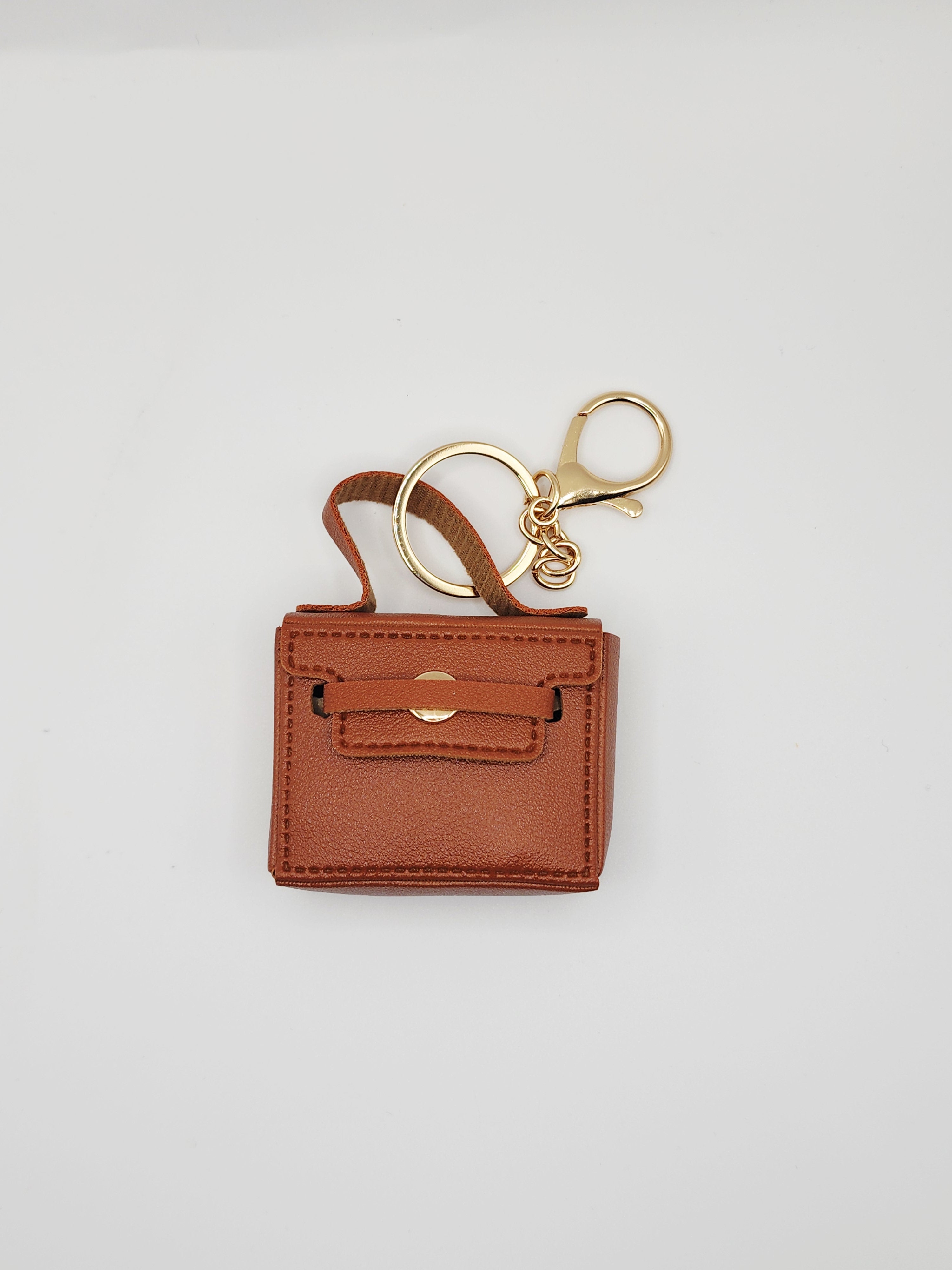 Chic Miniature Satchel Bag Charm