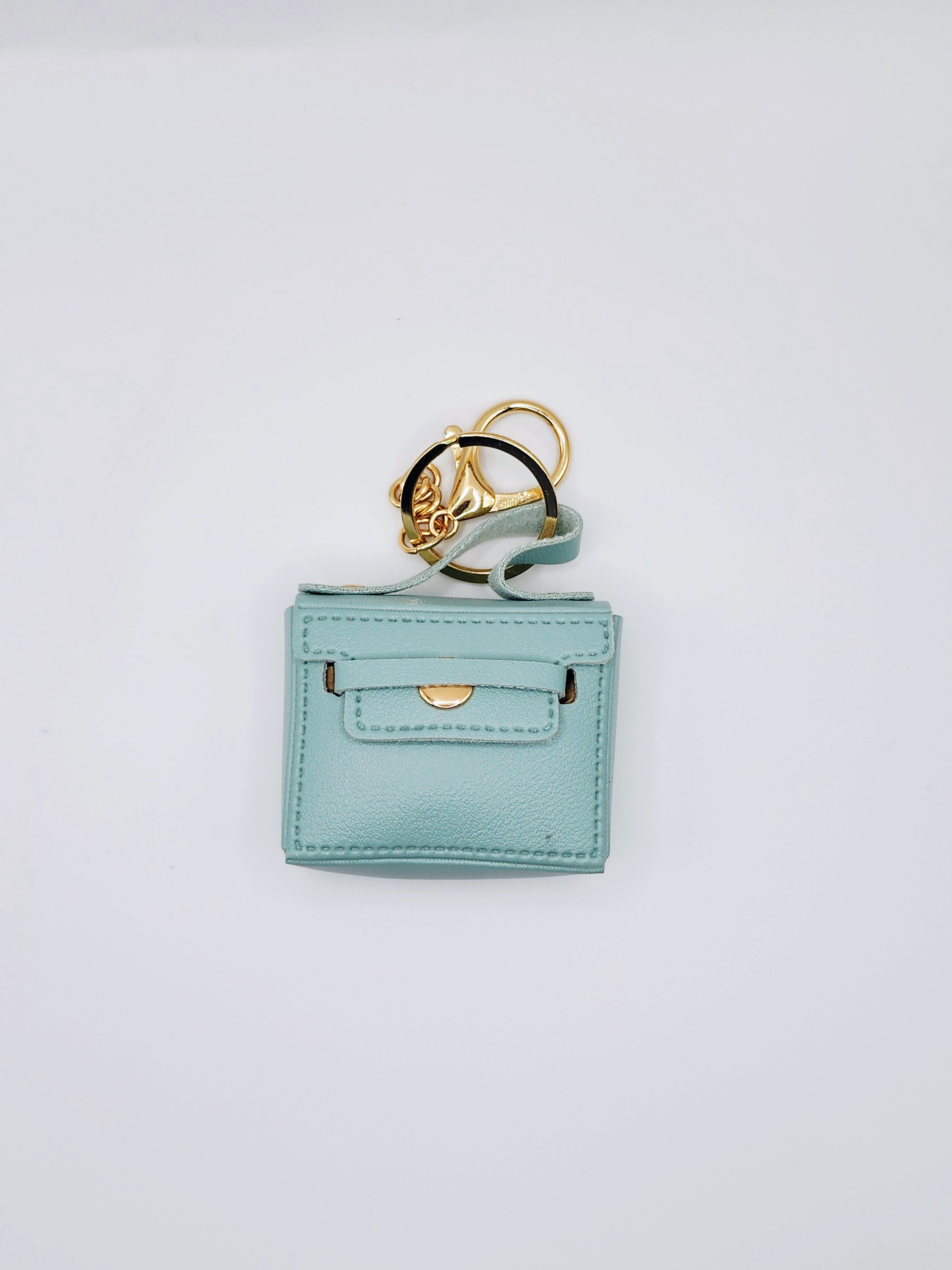 Chic Miniature Satchel Bag Charm
