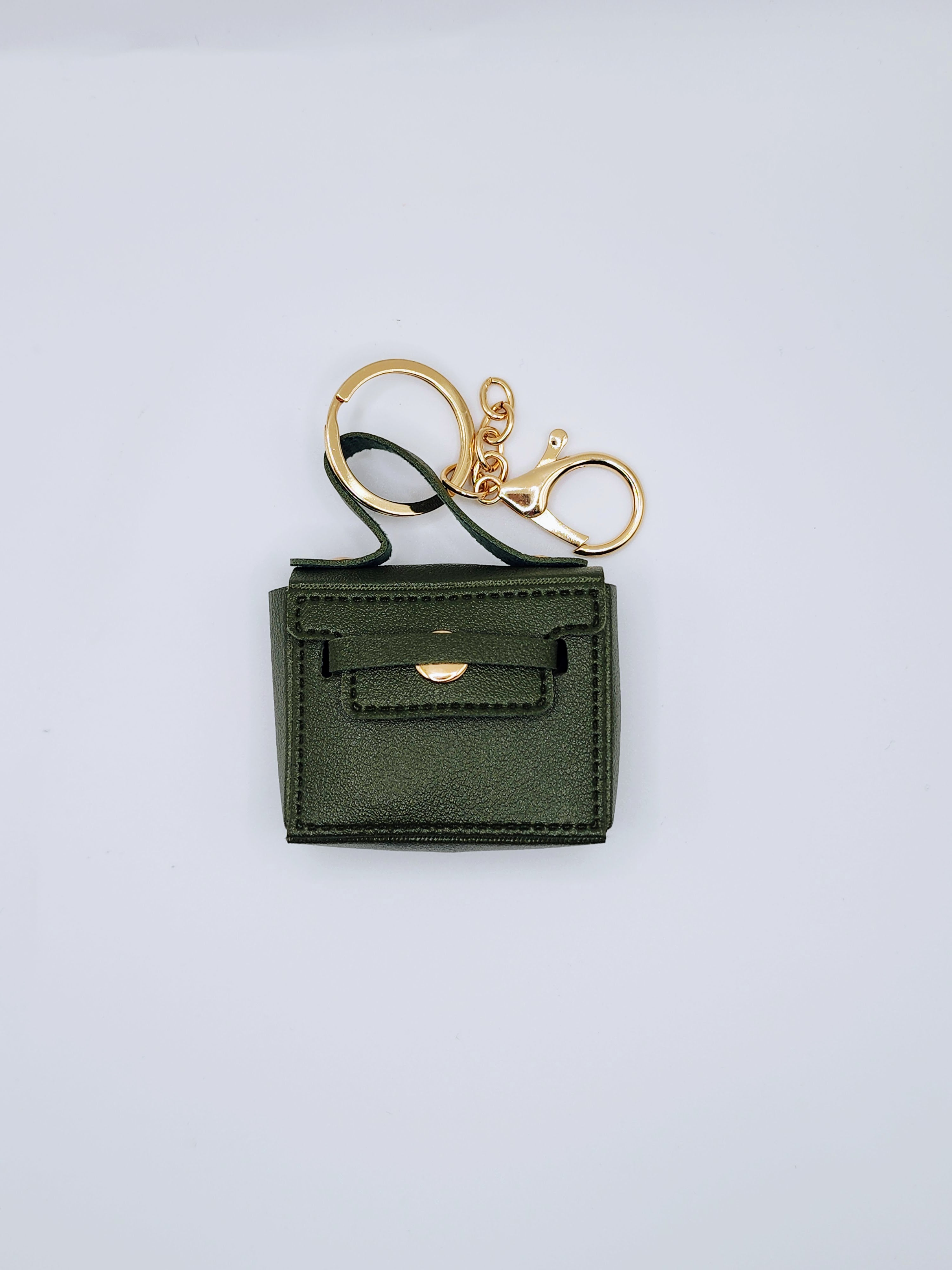 Chic Miniature Satchel Bag Charm