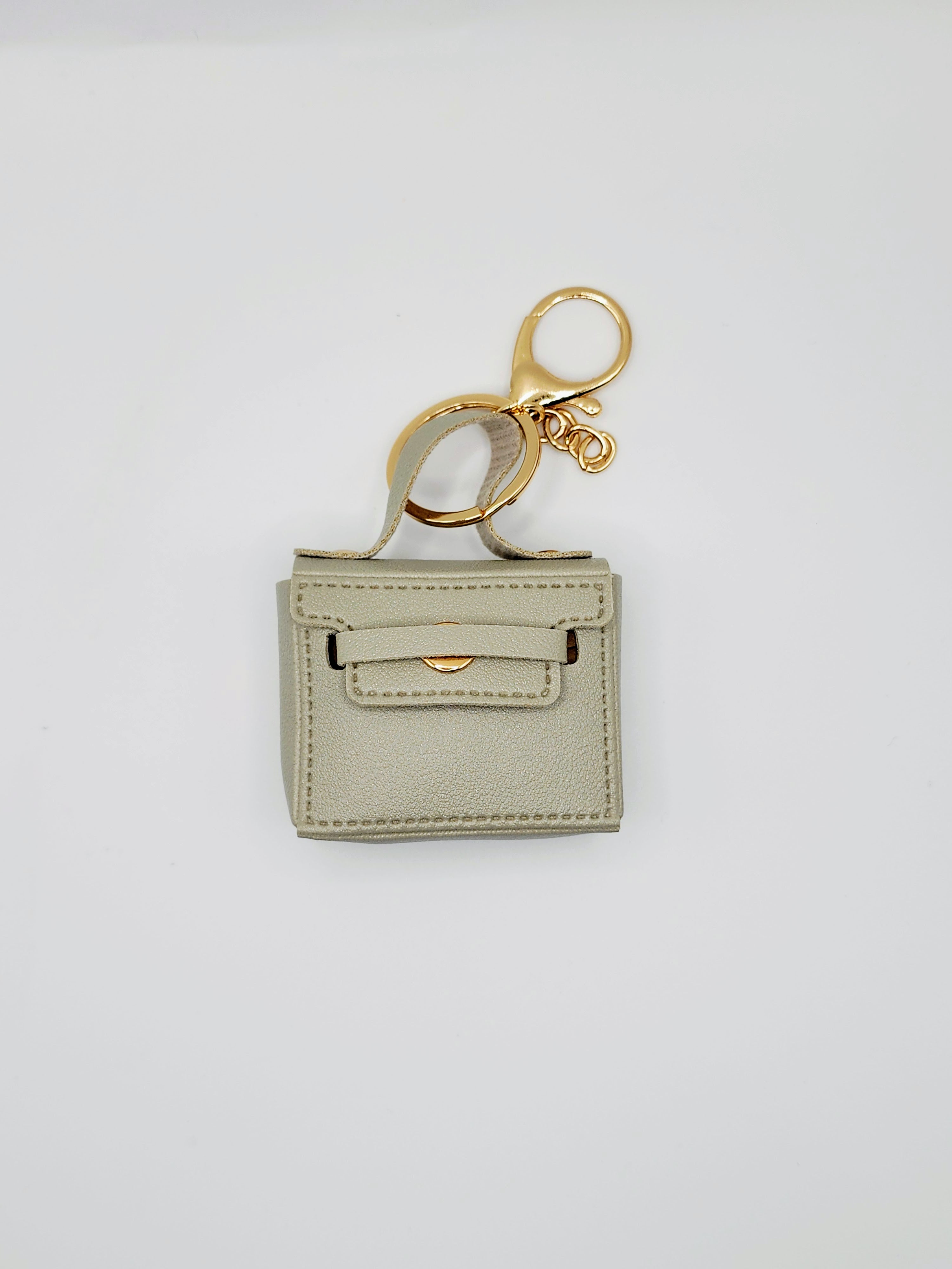 Chic Miniature Satchel Bag Charm