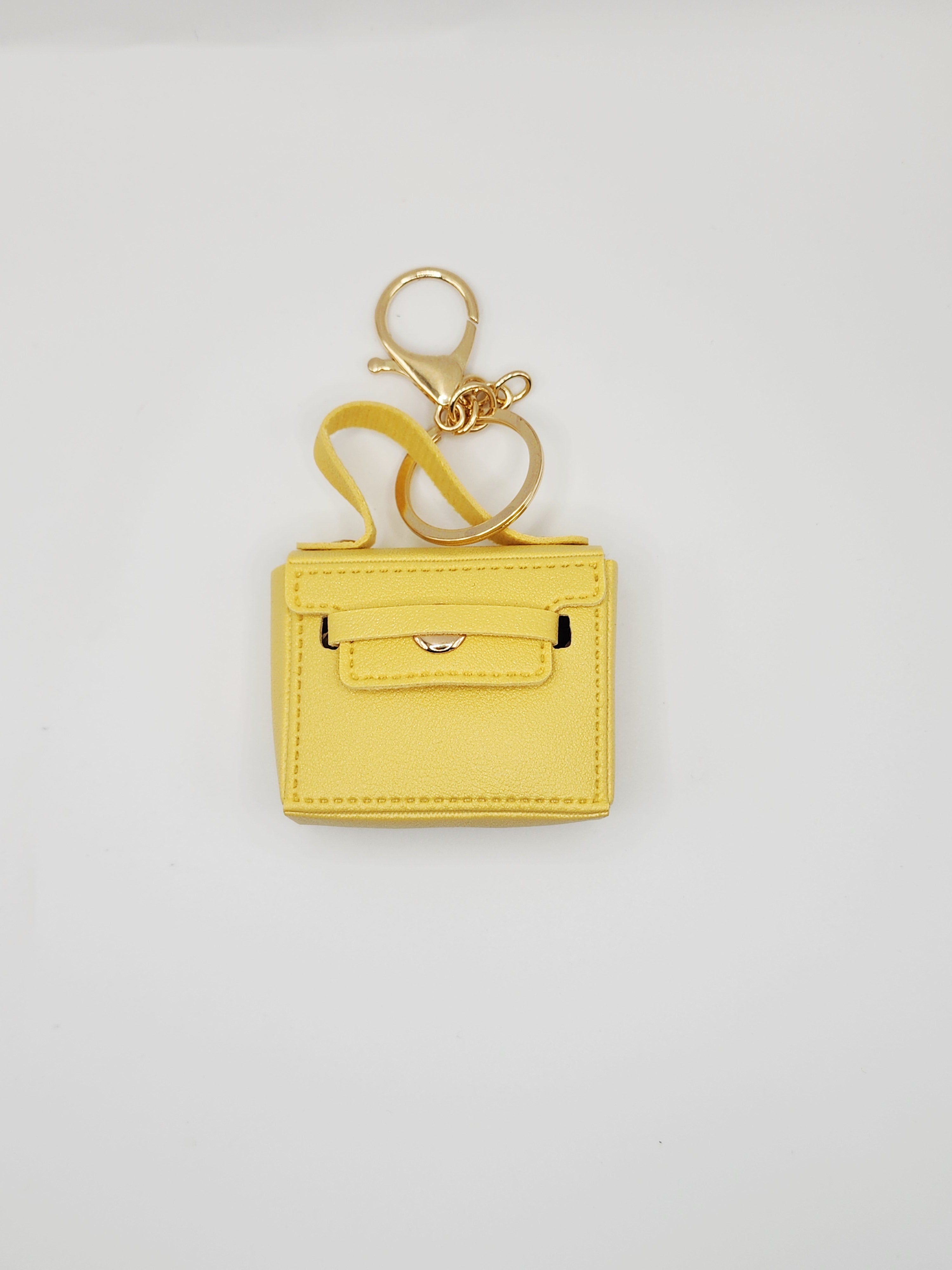 Chic Miniature Satchel Bag Charm