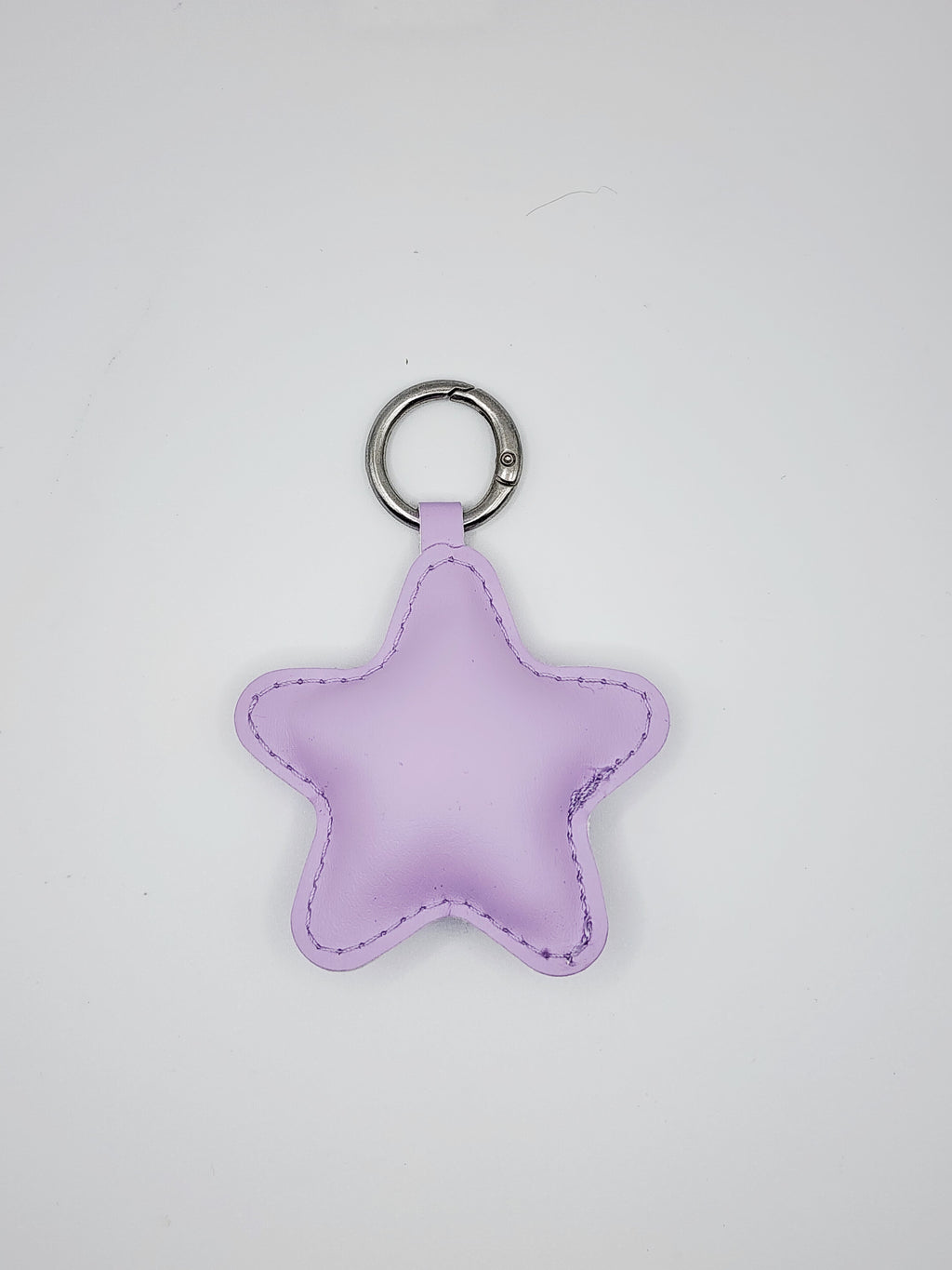 Midnight Leather Star Charm
