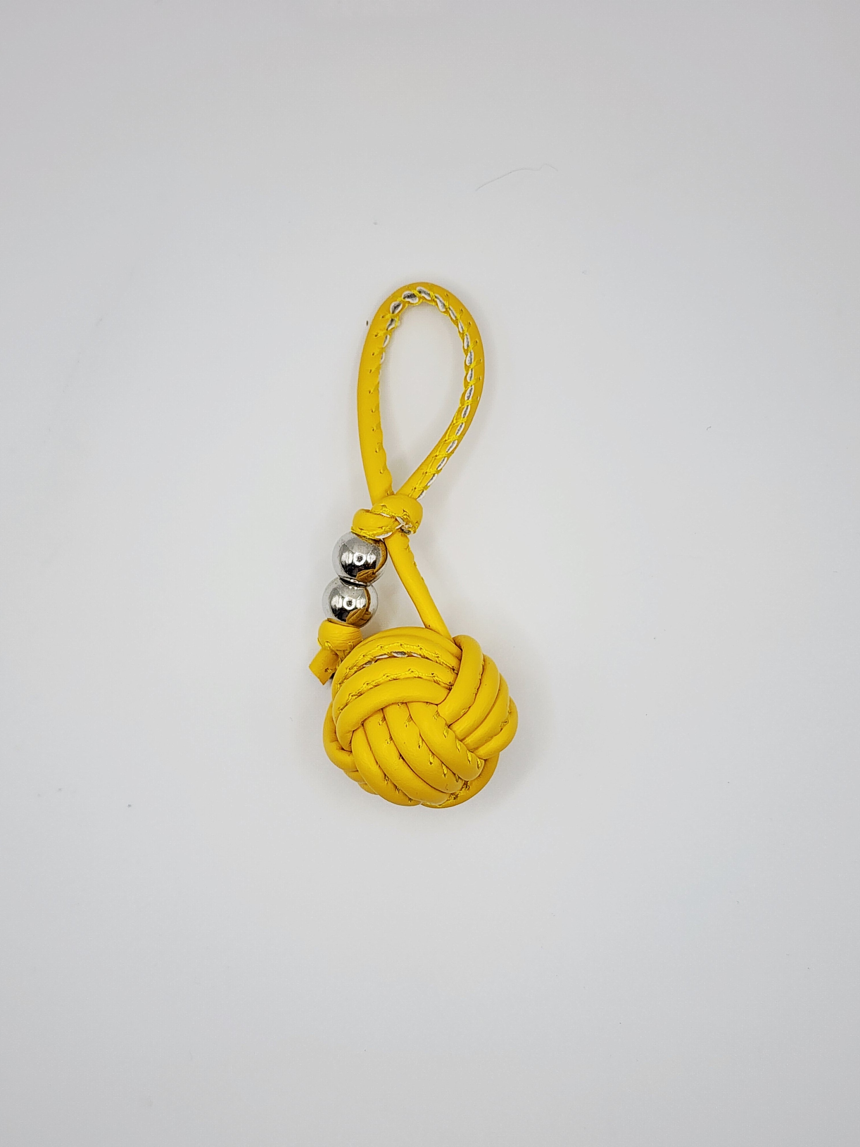Hand-woven Ball Bag Pendant - Multicolor