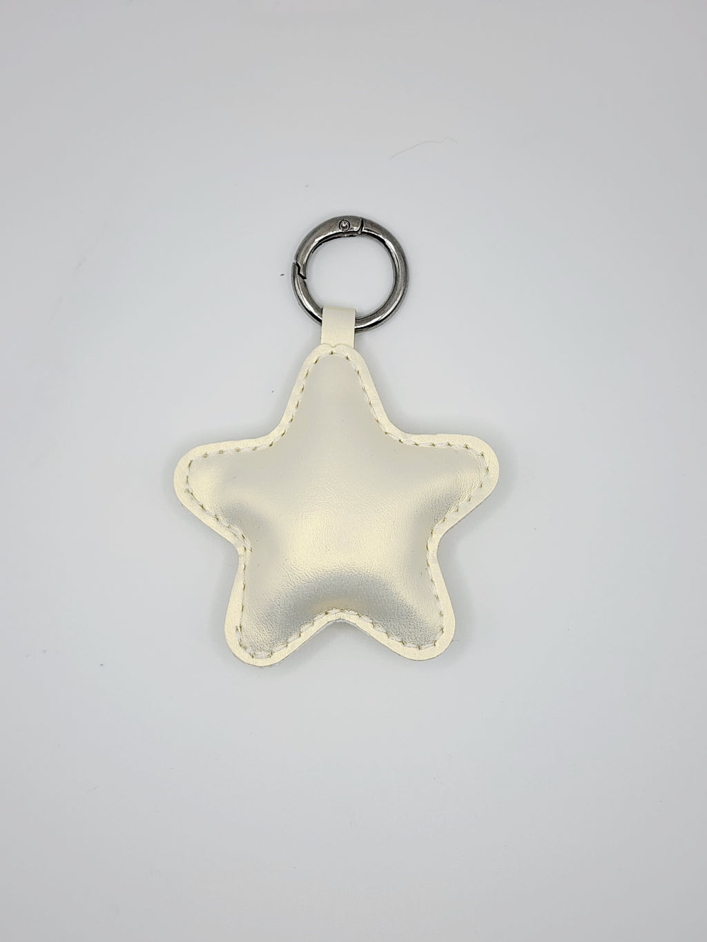 Midnight Leather Star Charm