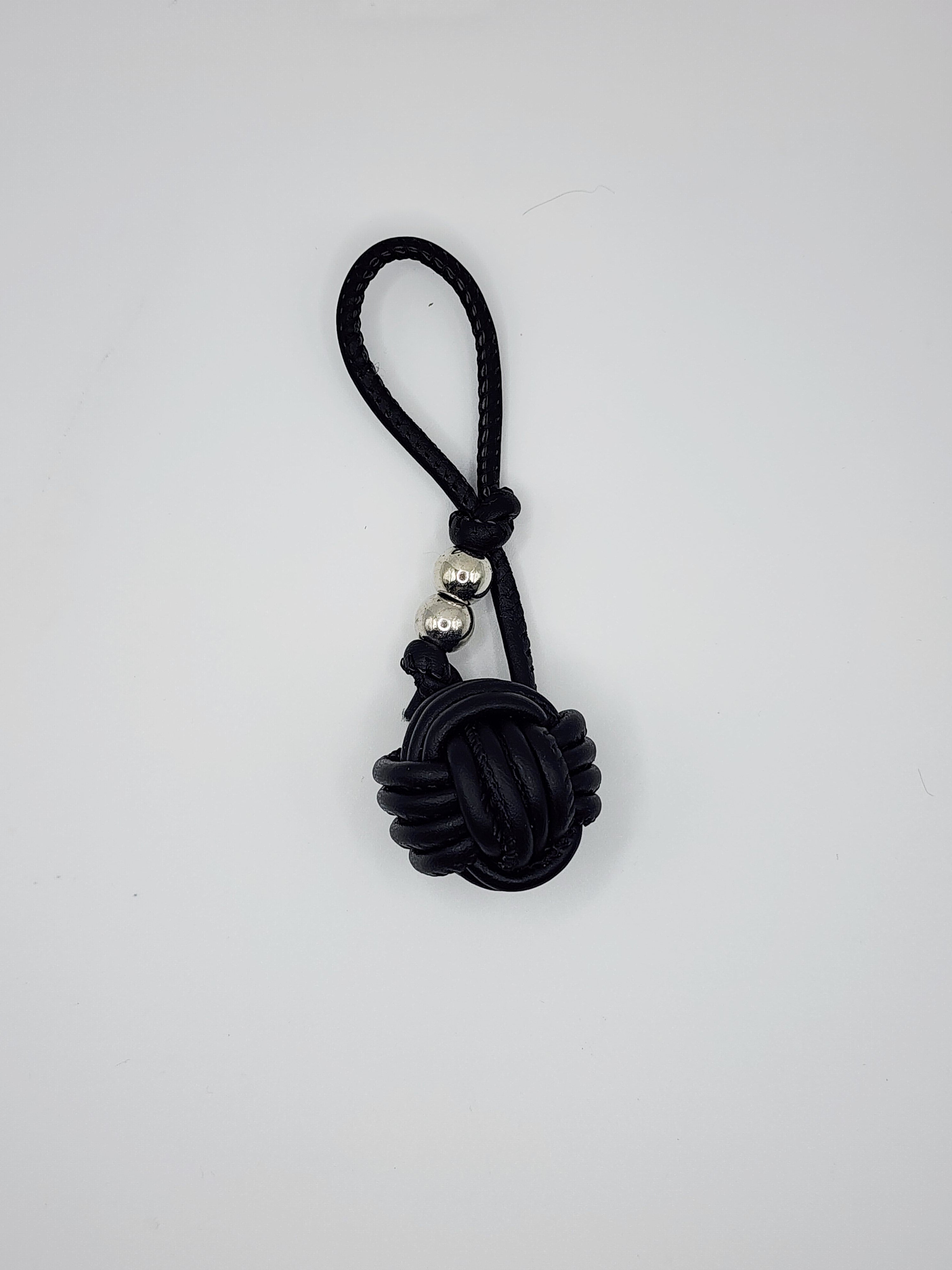 Hand-woven Ball Bag Pendant - Multicolor