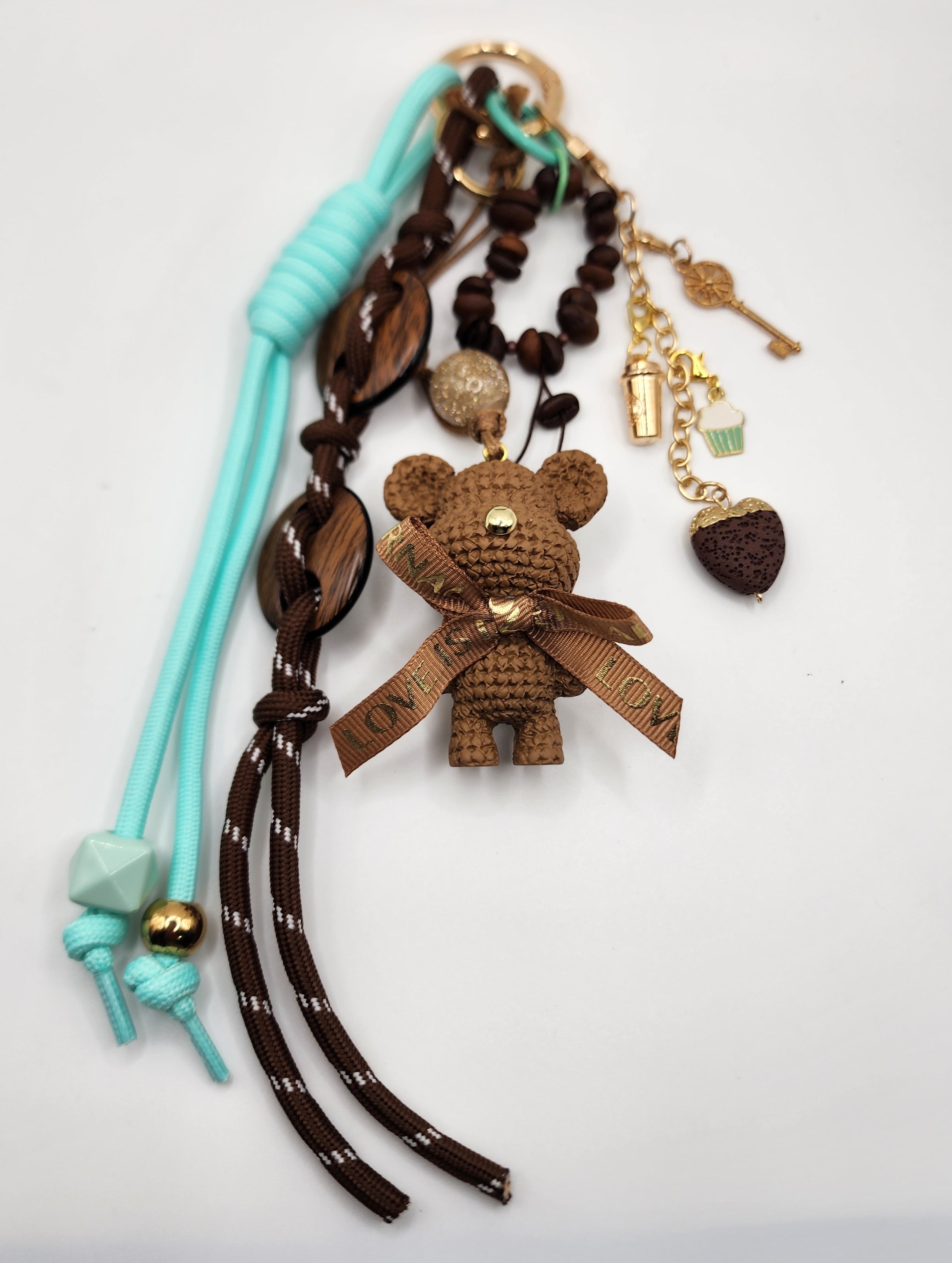 The Brew Buddies Collection | Barista Bear Artisan Bag Charm