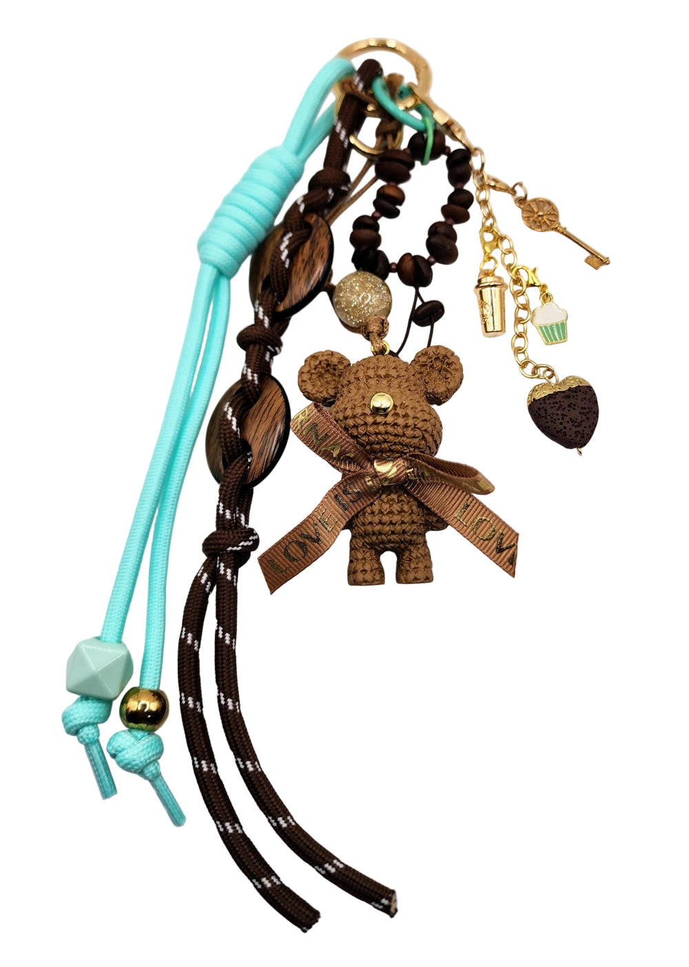 The Brew Buddies Collection | Barista Bear Artisan Bag Charm
