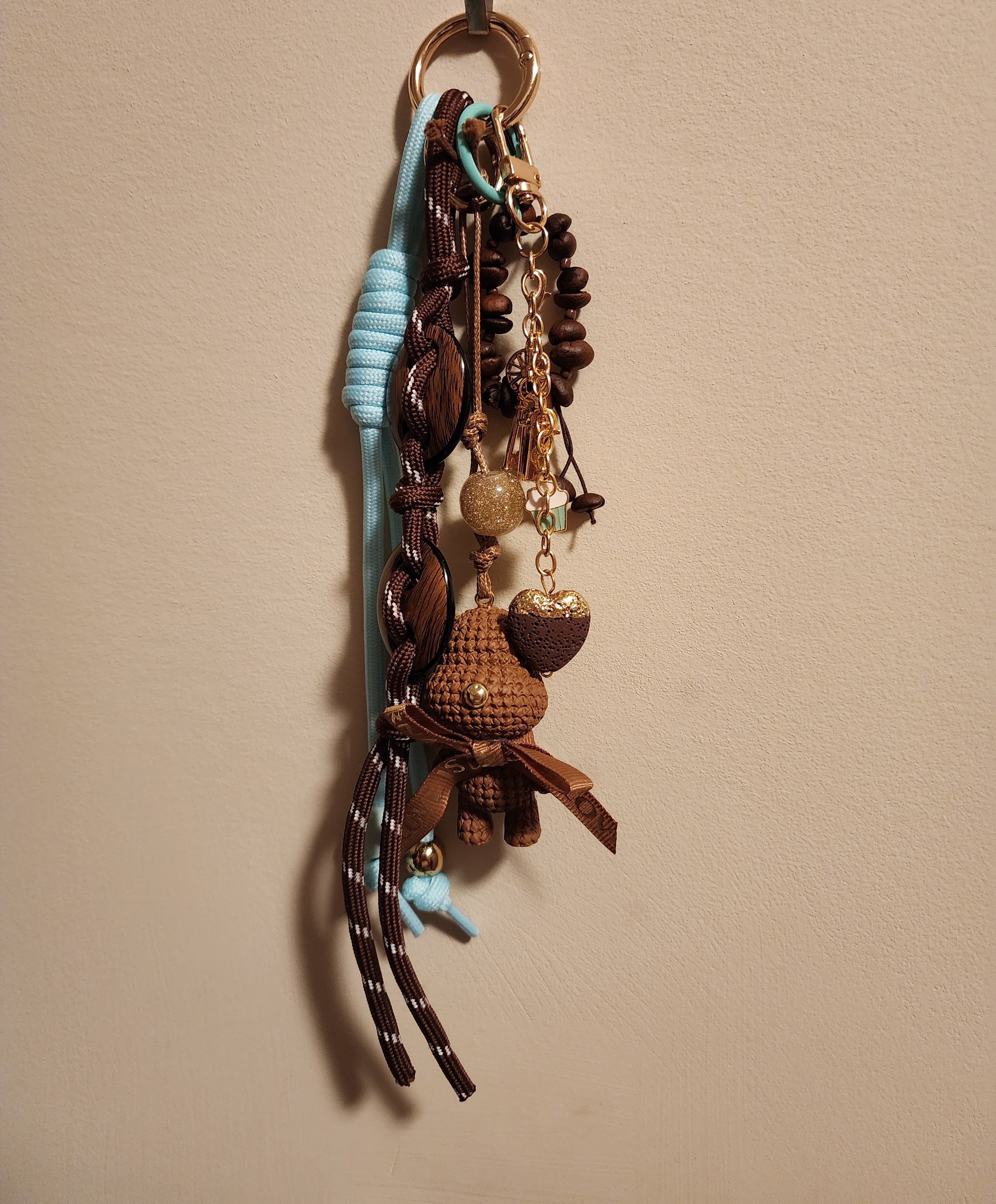 The Brew Buddies Collection | Barista Bear Artisan Bag Charm