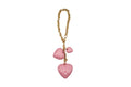 Puffy Triple Heart Bag Chain - Multiple Colors