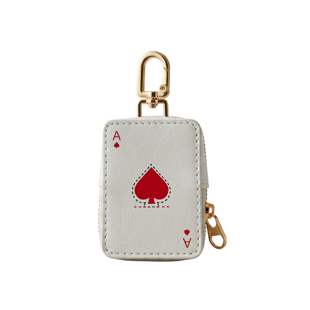 The Wildcard Pouch: Ace Card AirTag Holder /Coin Purse
