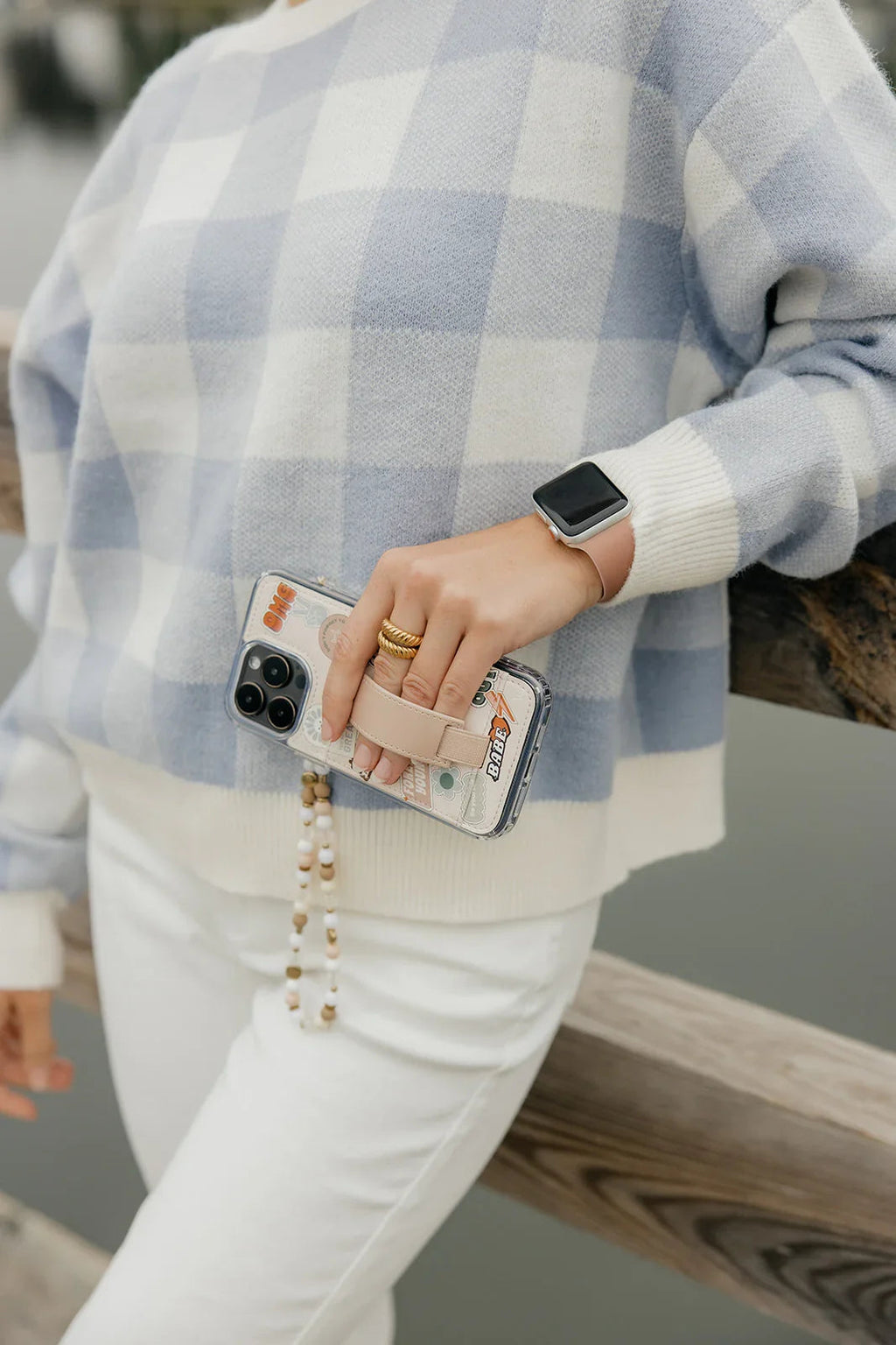 Cape Cod Charm Wristlet