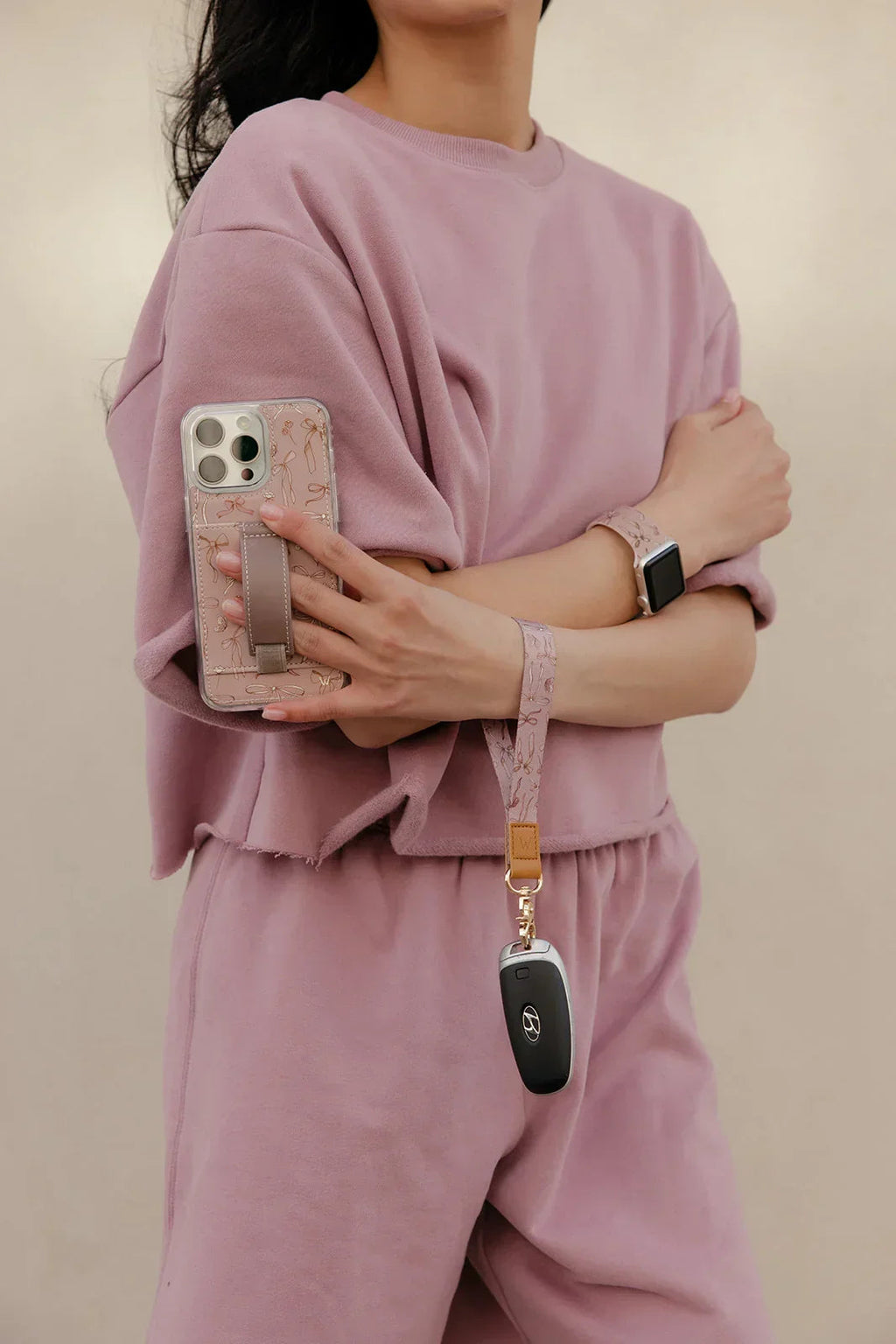 Blush and Bows Watch Band