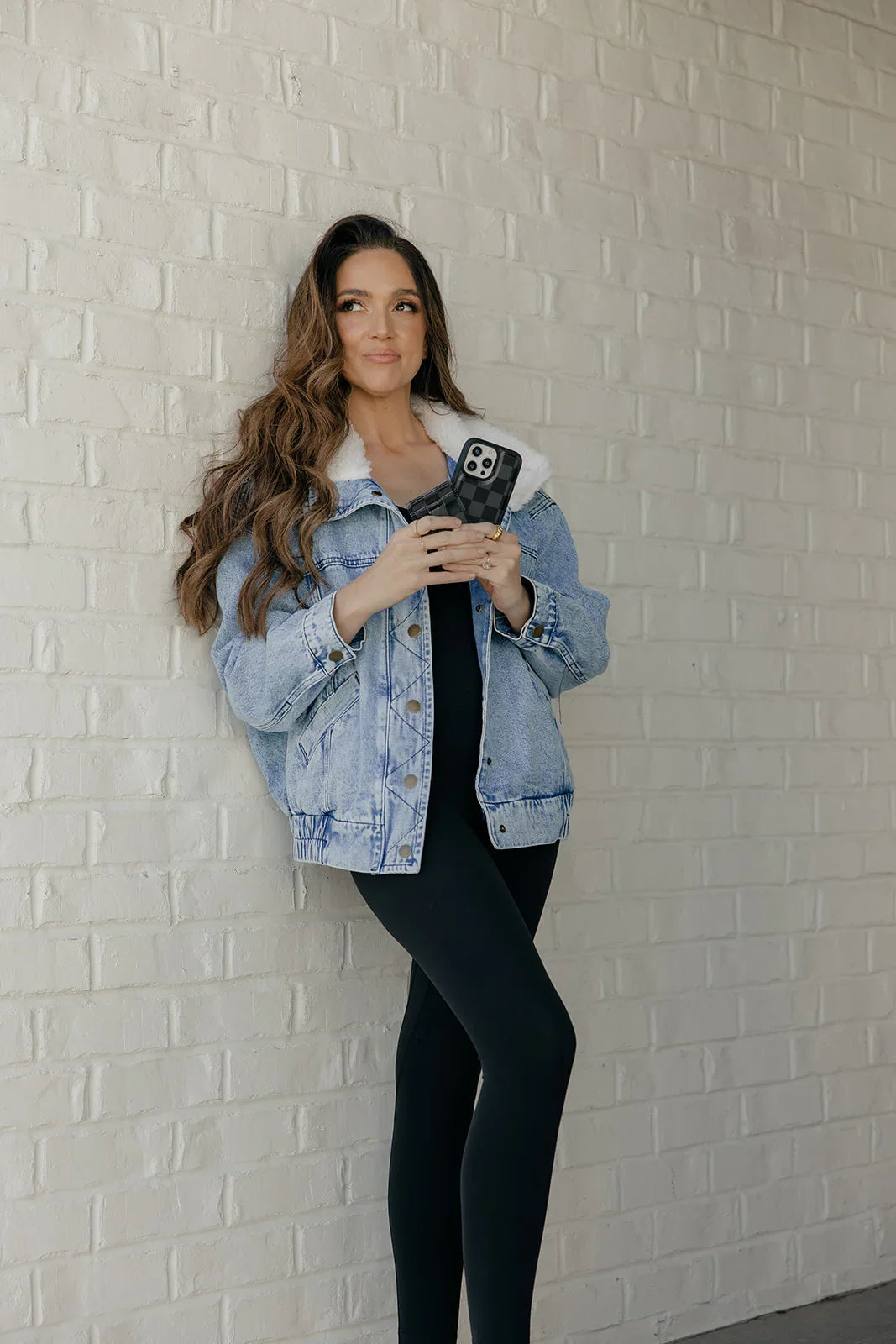 Midnight Check Magnetic Case and Wallet