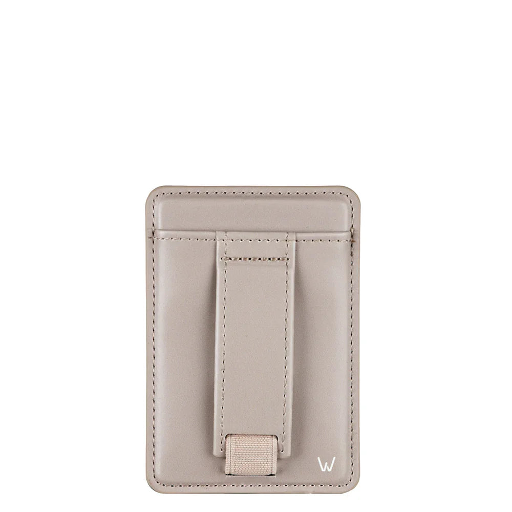 Almond Cream Magnetic Wallet