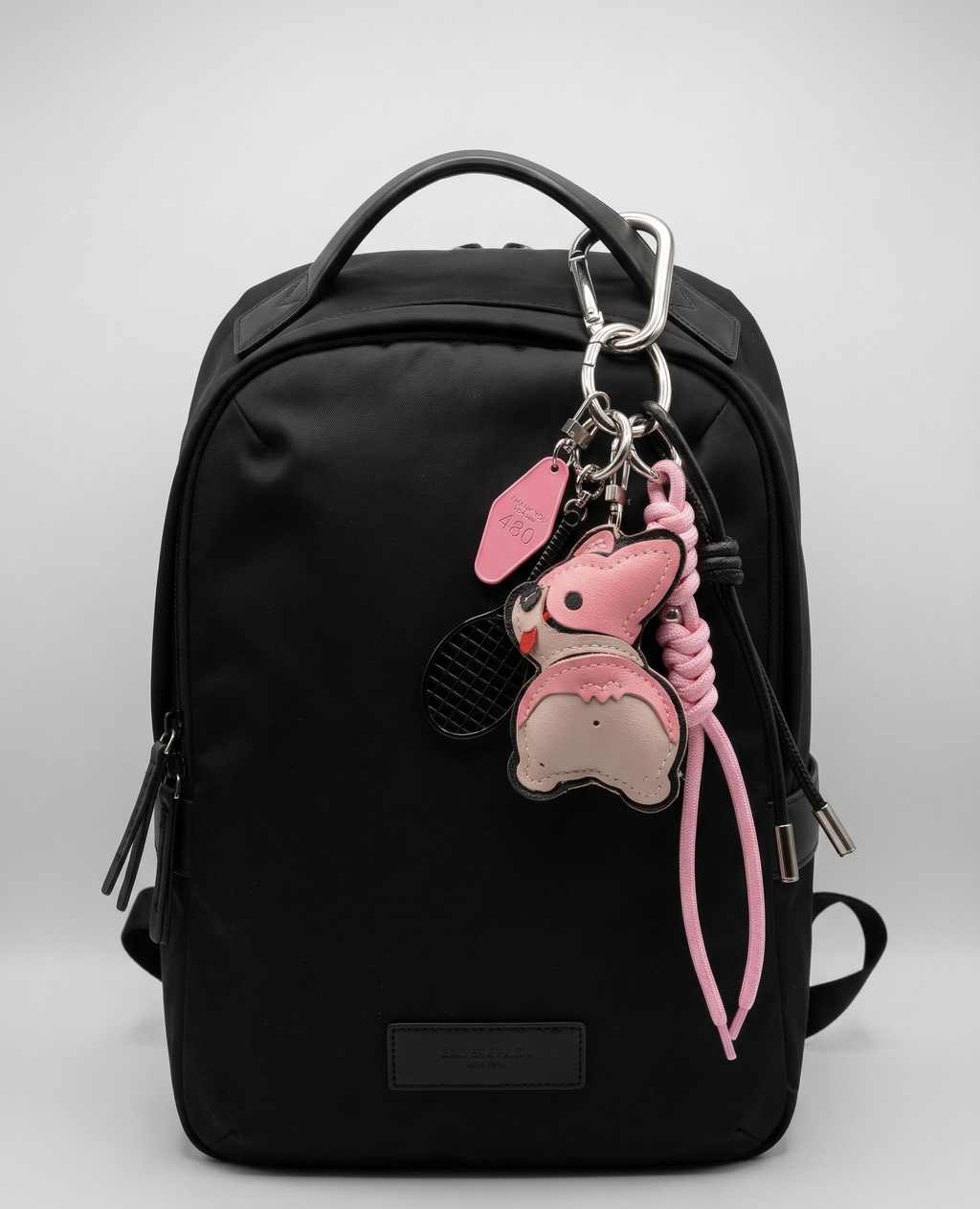 The Courtside Pup Bag Charm