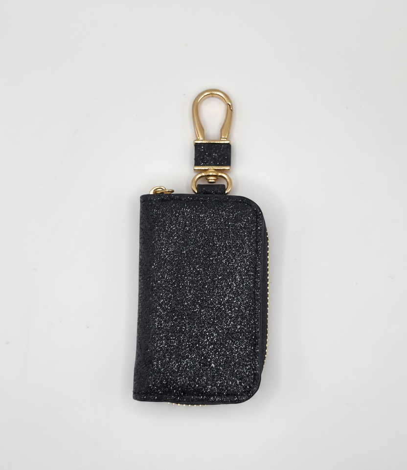 Sparkling Zippered Key Holder