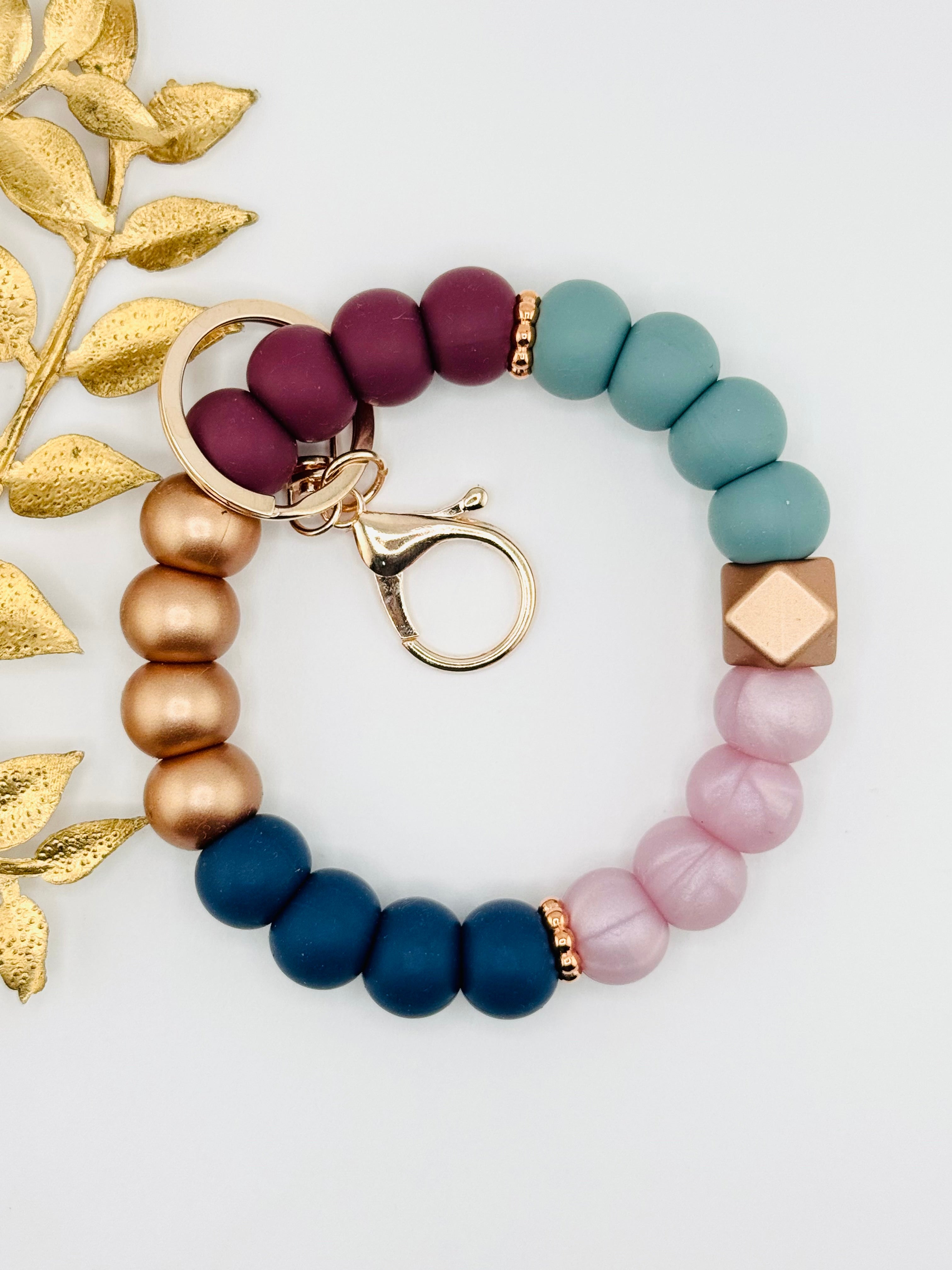 Moss & Merlot Wristlet - Original Size