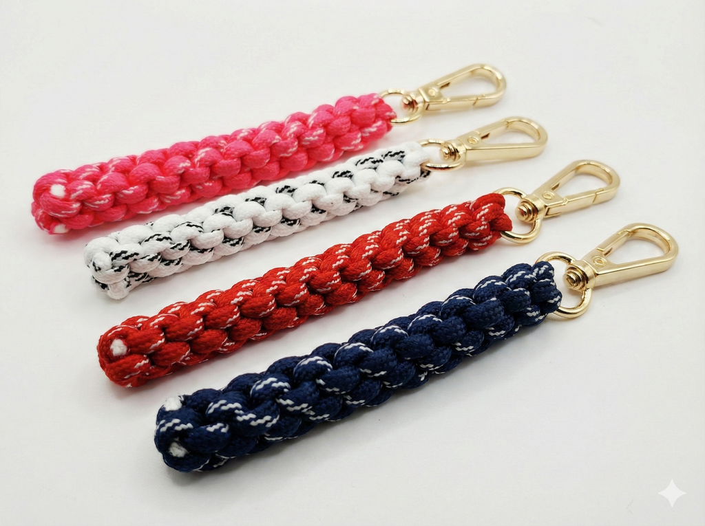 Handwoven Macrame Braided Rope Pendant