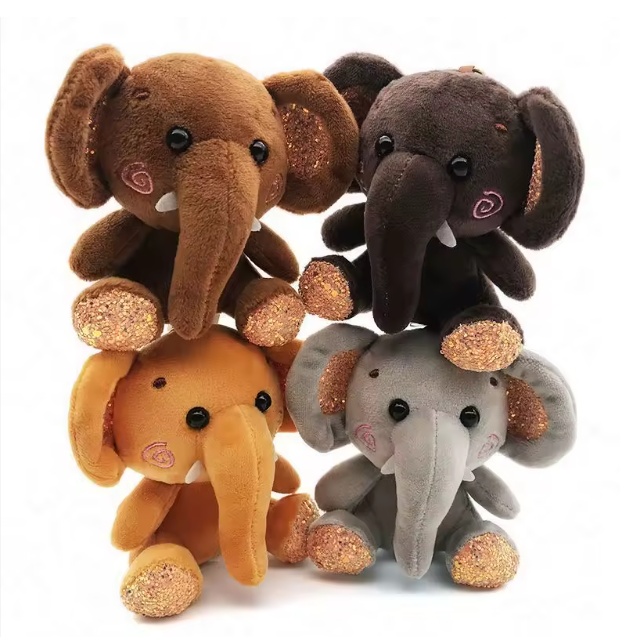 CoCo the Elephant Plush Keychain Charm
