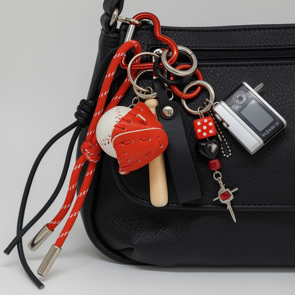 Eclectic Vibe Keychain / Bag Charm