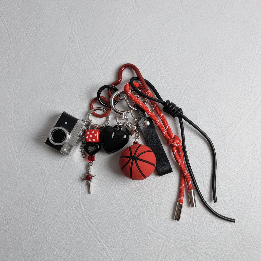 Eclectic Vibe Keychain / Bag Charm