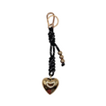 Black and Gold Bag Charm