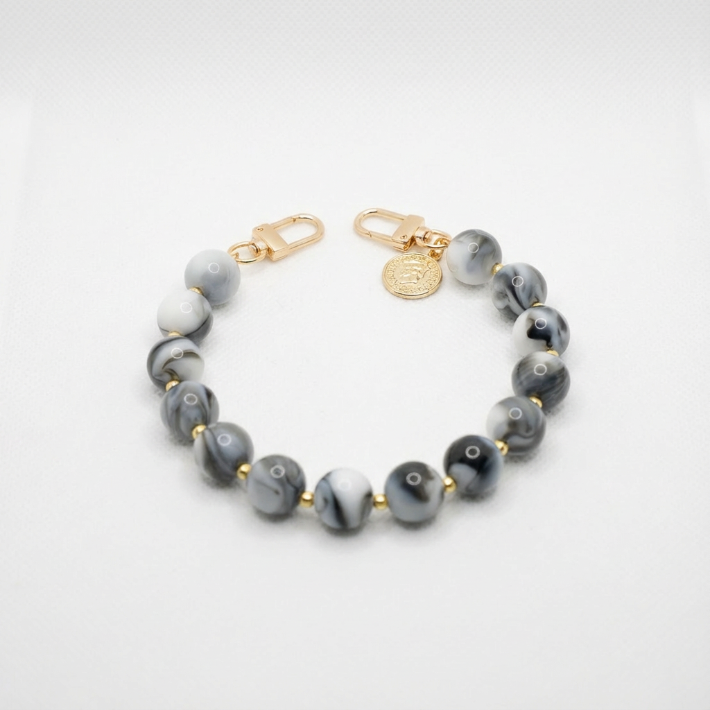 Vivian Luxe Wristlet: Custom Phone & Bag Chain Multi Colors