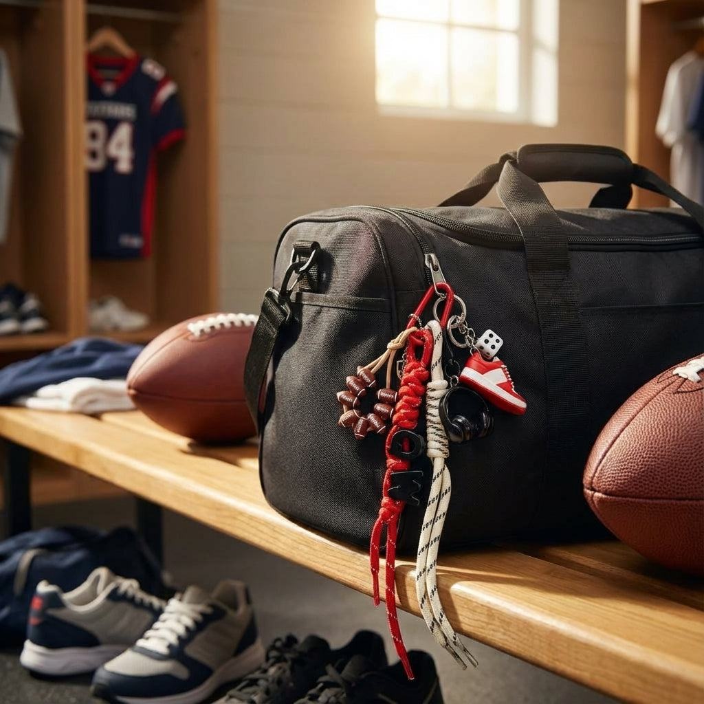 Ultimate Game Day Bag Charm Bundle: Score Big on Style!
