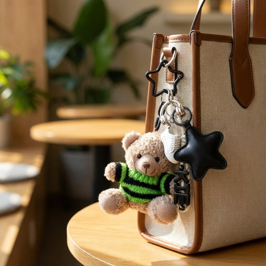 Personalized Cozy Companion Bag Charm