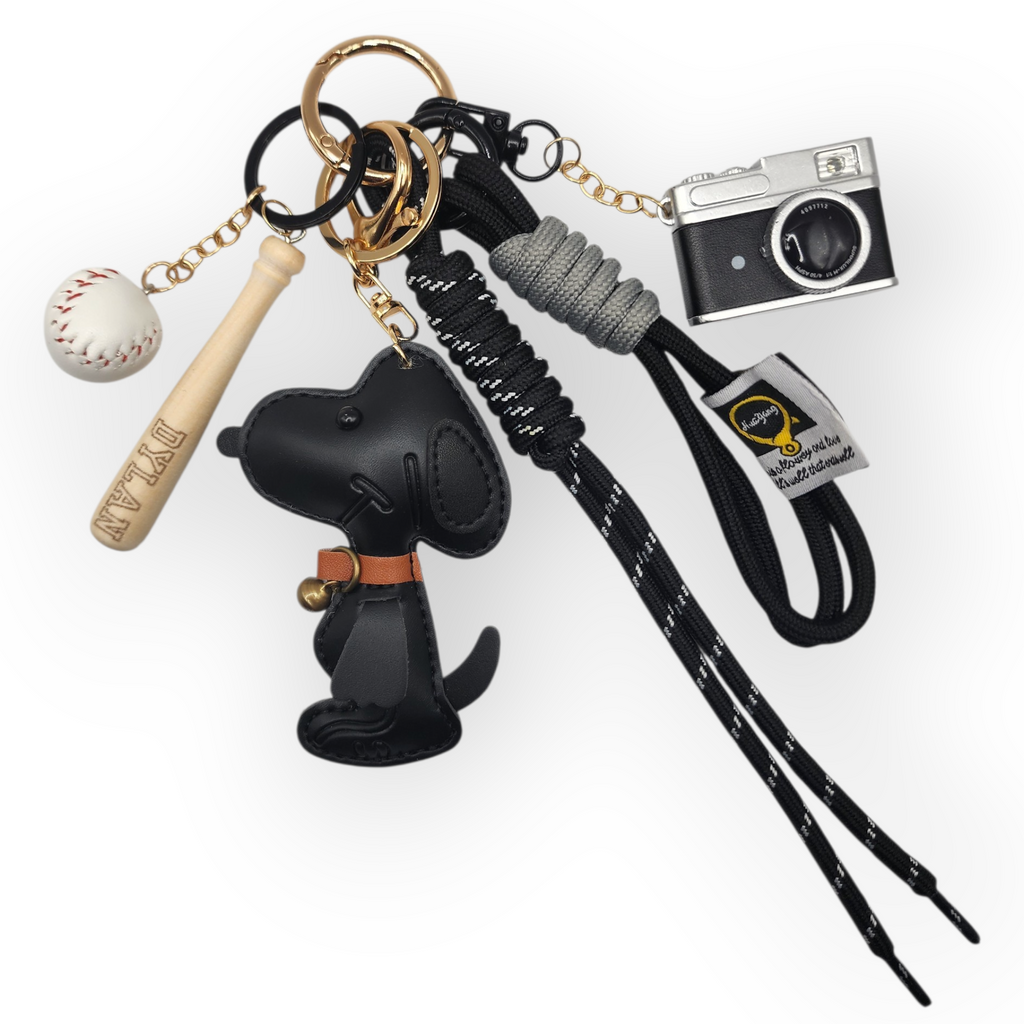 Custom Engraved Sports Bag Charm